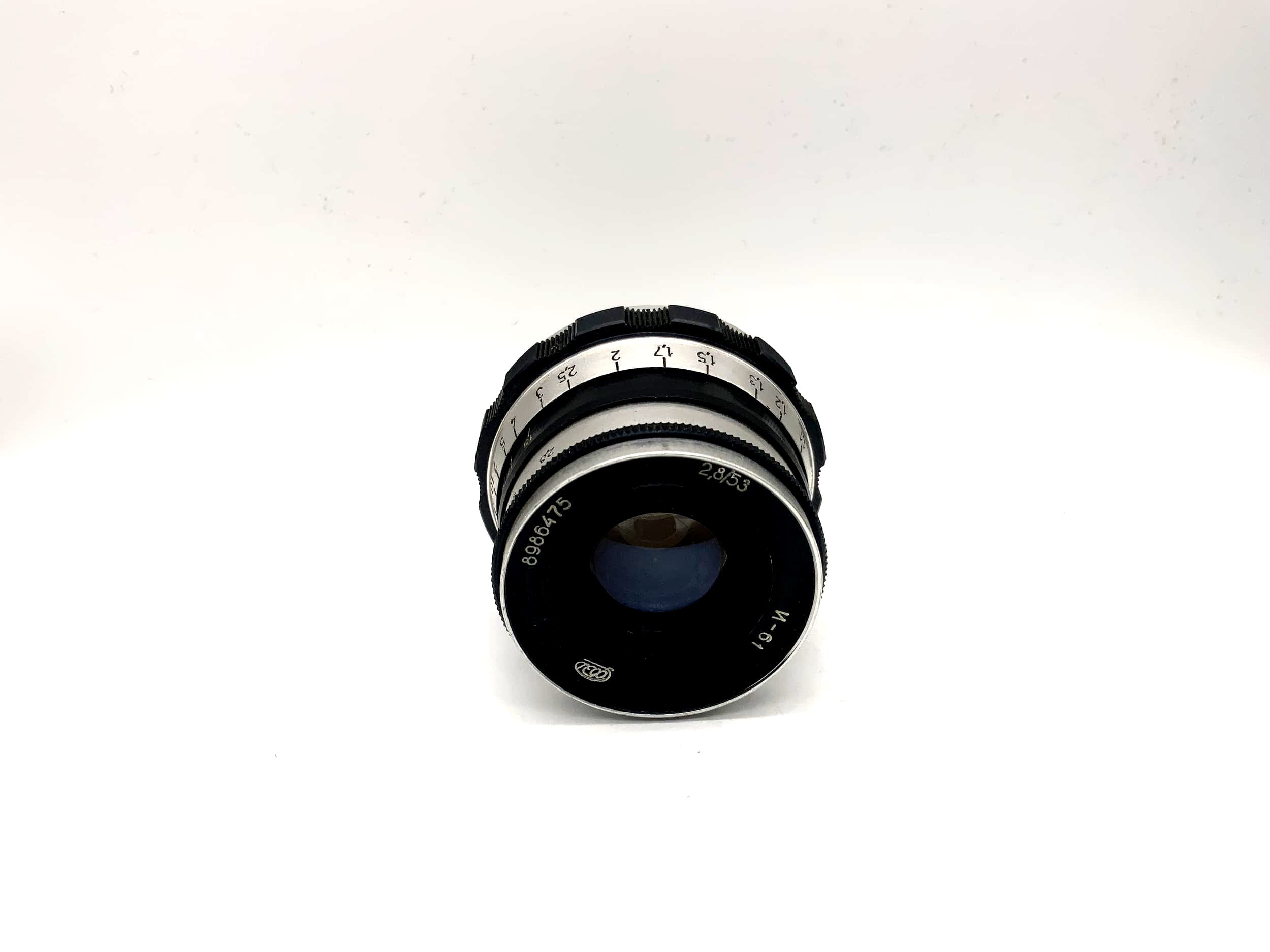 FED 53mm 1:2.8 lens L39 compatible with Leica Industar N-61 camera Lens (M39)