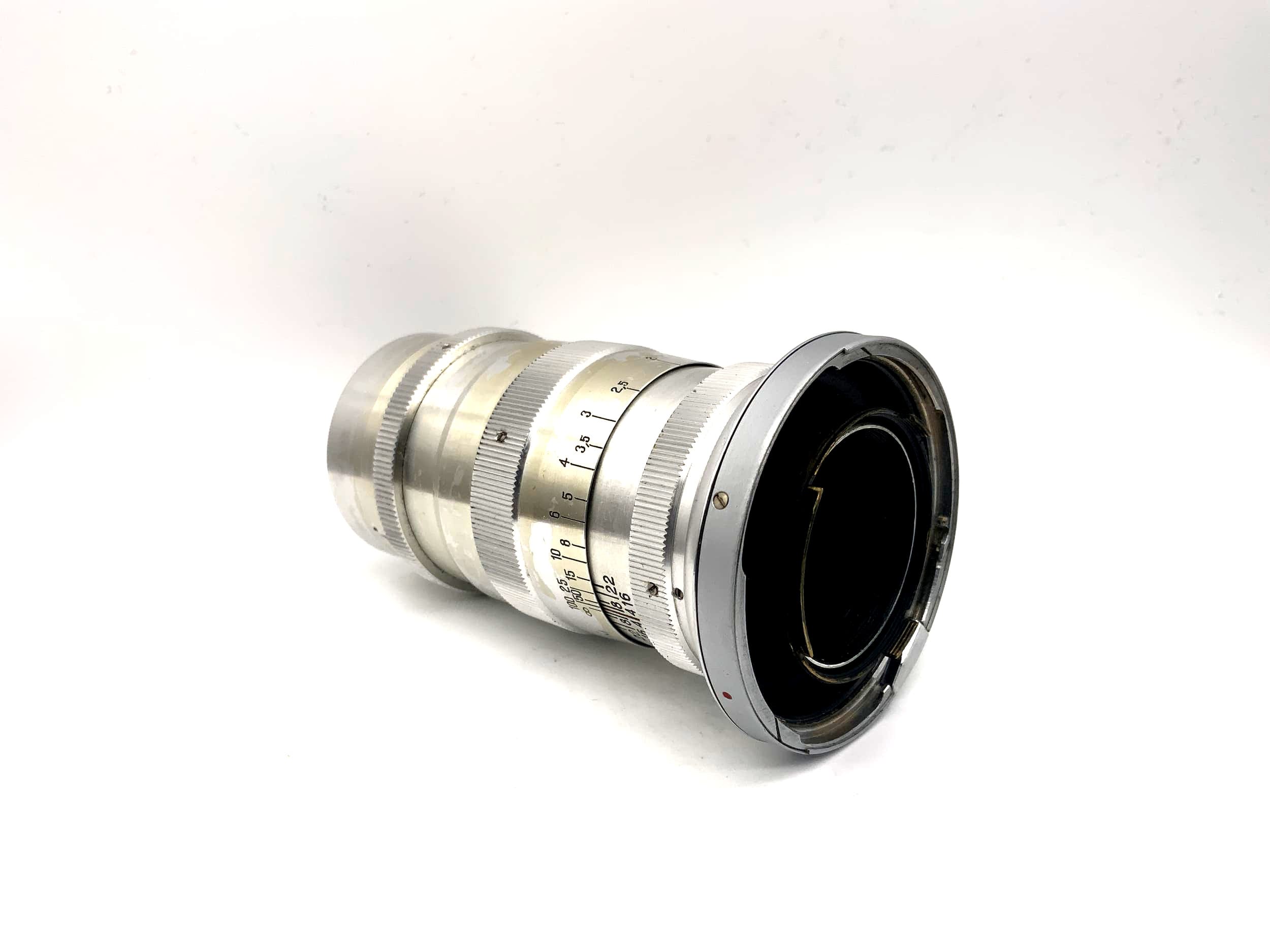 KMZ 135mm 1:4 lens for Jupiter-11 camera (Contax RF)