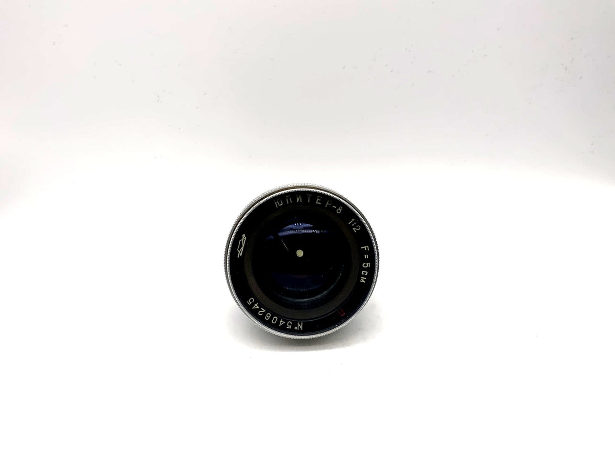 ZOMZ Jupiter-8M 50mm 1:2 Lens 5cm red P Rangefinder Lens (Contax RF)