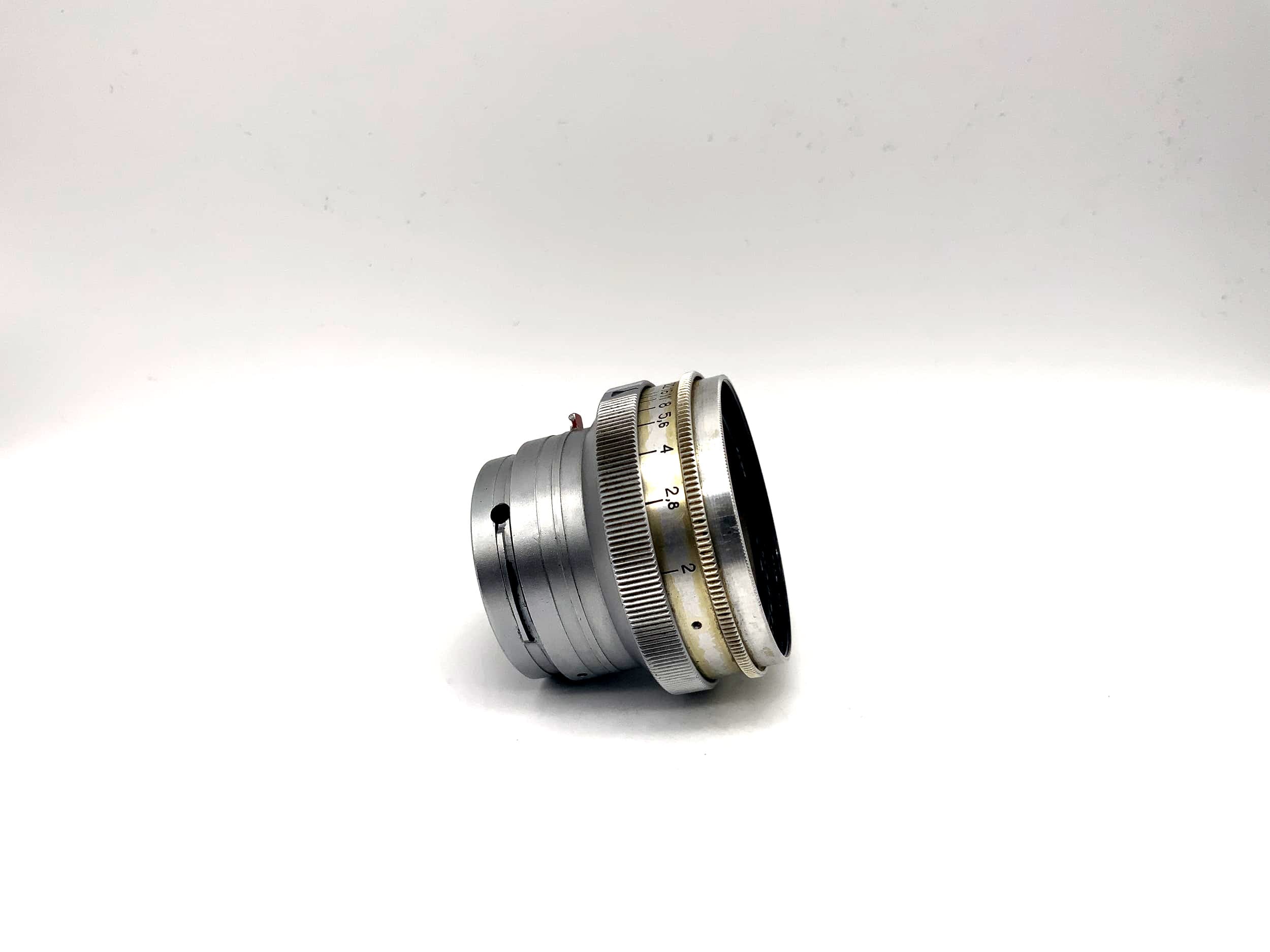 ZOMZ Jupiter-8M 50mm 1:2 Lens 5cm red P Rangefinder Lens (Contax RF)