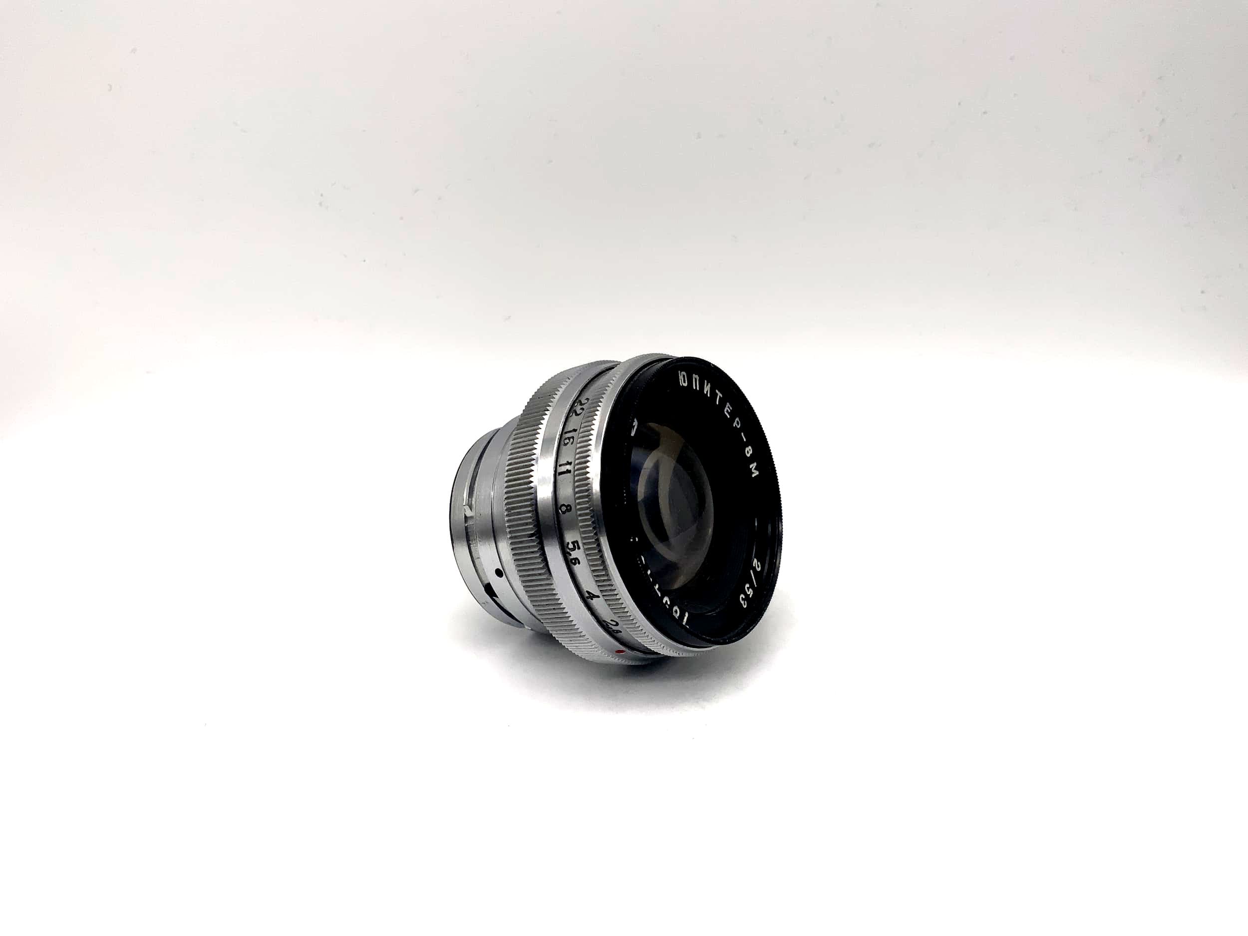 KMZ 53mm 1:2 Lens Jupiter 8M Camera Lens (Contax RF)
