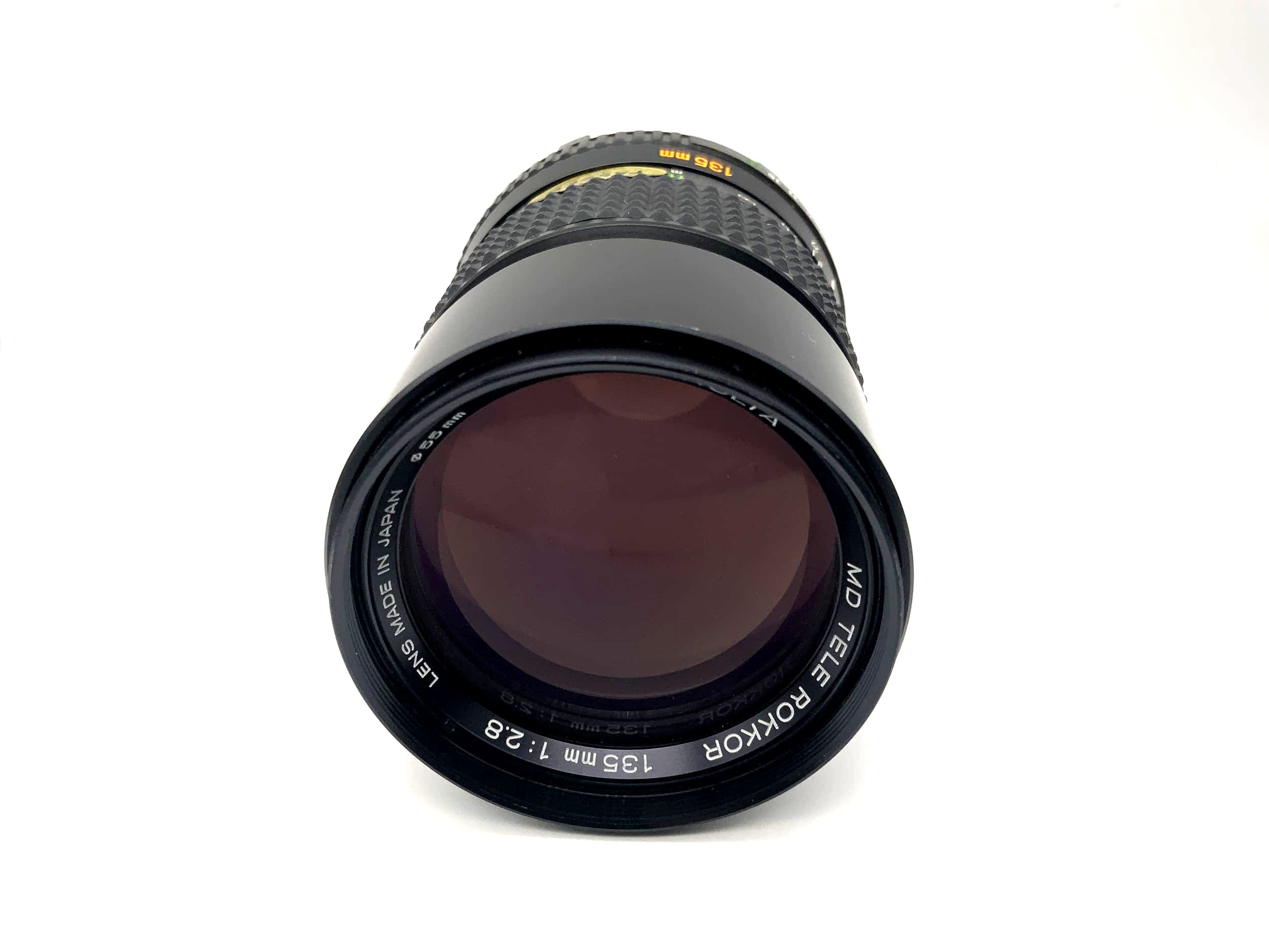 Minolta 135mm 1:2.8 Lens MD Tele Rokkor Camera Camera Lens (Minolta MD)