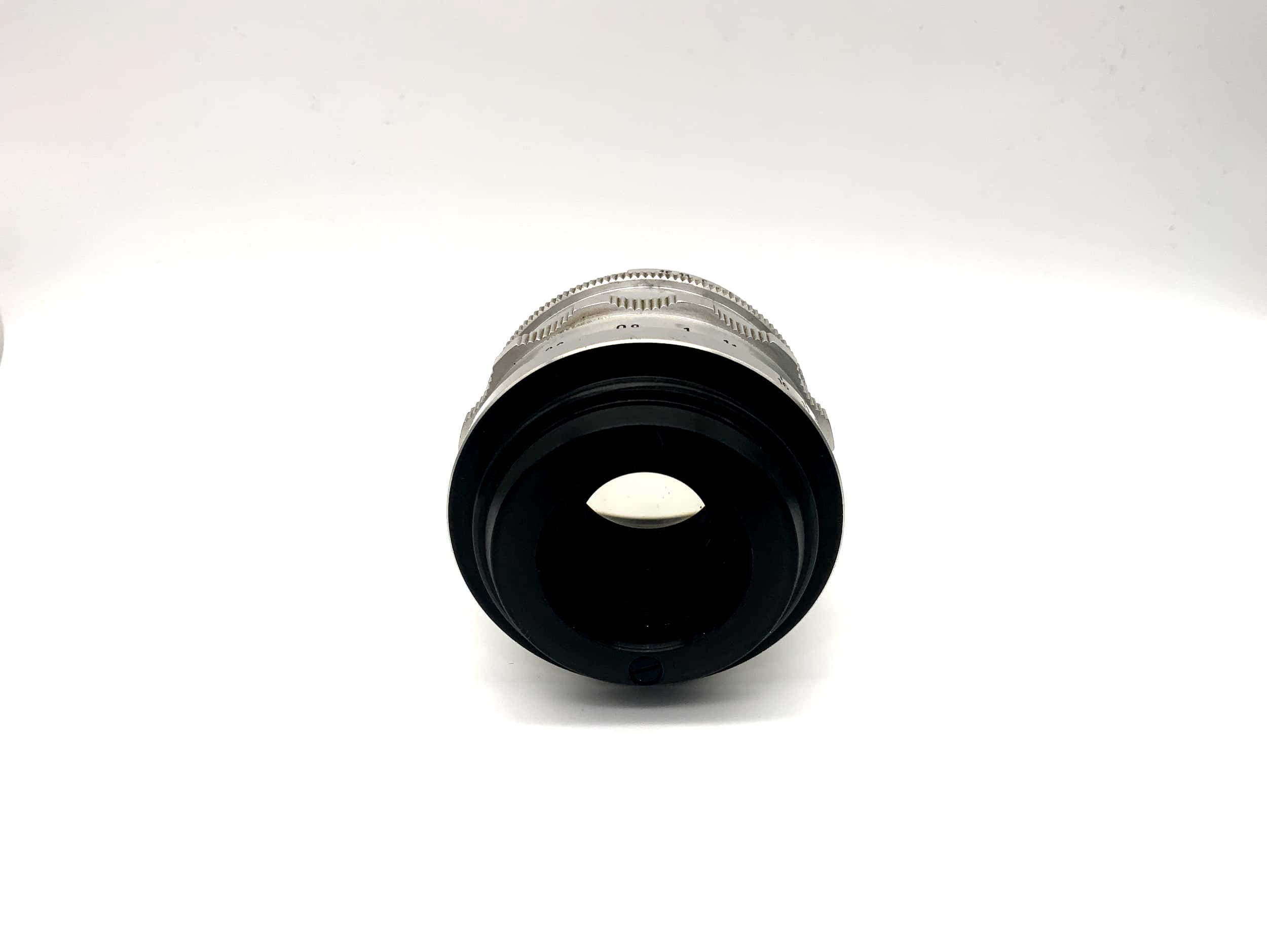 Carl Zeiss 50mm 1:2.8 lens Tessar red T Q1 compact 14 Blades Lens (M42)