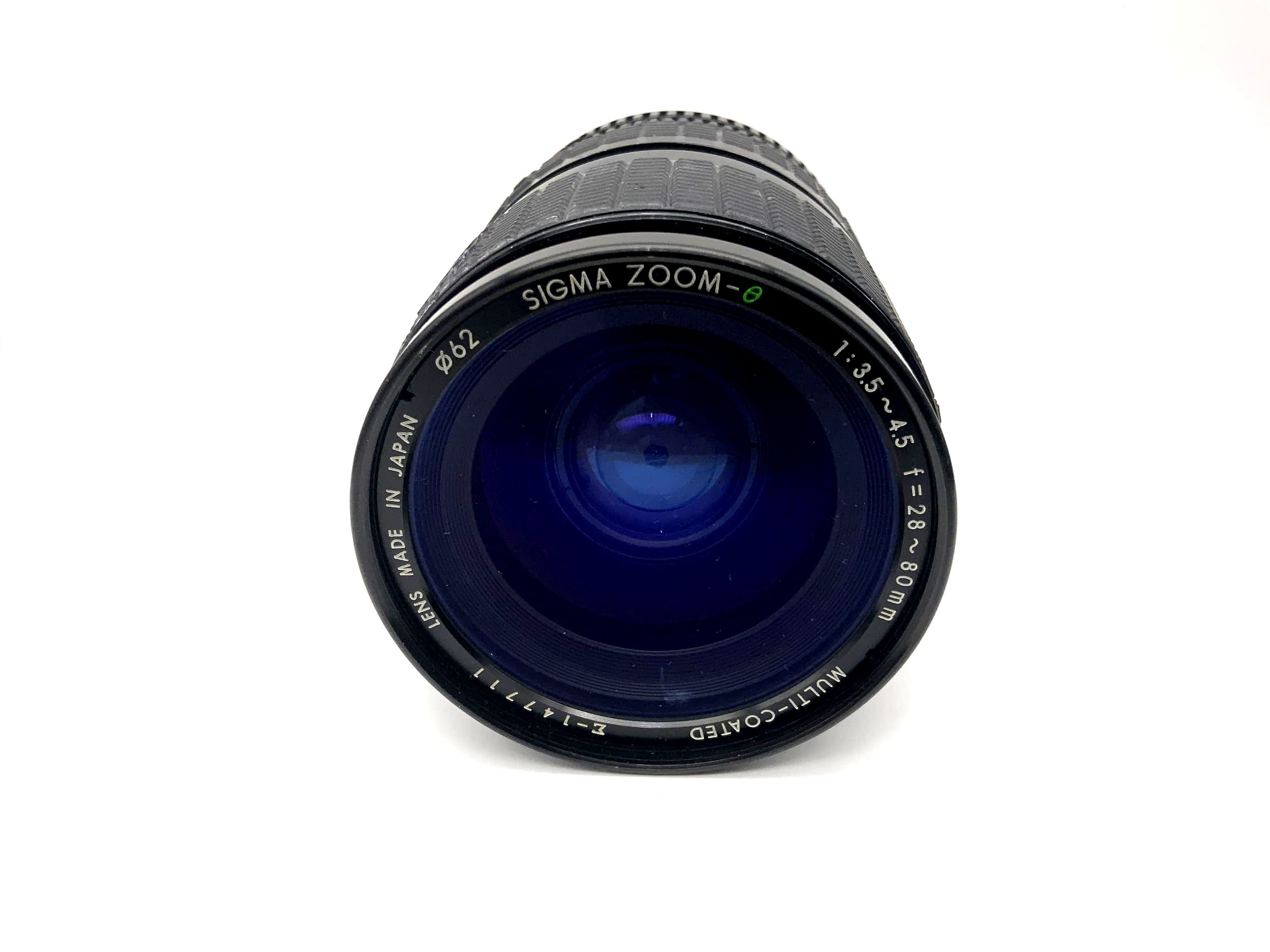 Sigma 28-80mm 1:3.5-4.5 Lens Zoom Multi Coated Camera Lens (Minolta MD)