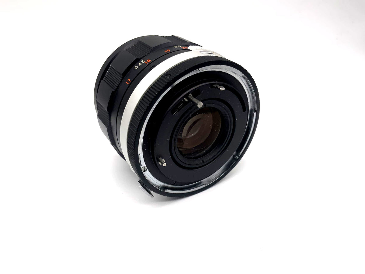 Miranda 50mm 1:1.8 lens red E Auto Camera Lens (Miranda bayonet)