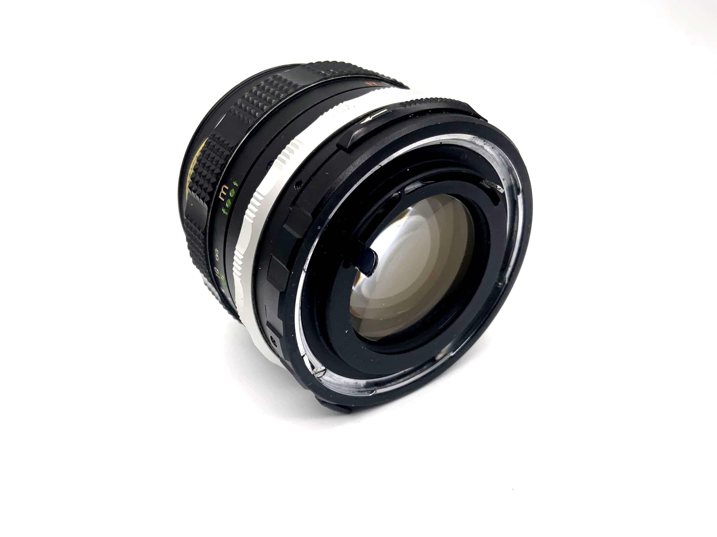 Miranda 50mm 1:1.4 lens red EC Auto Camera Lens (Miranda bayonet mount)