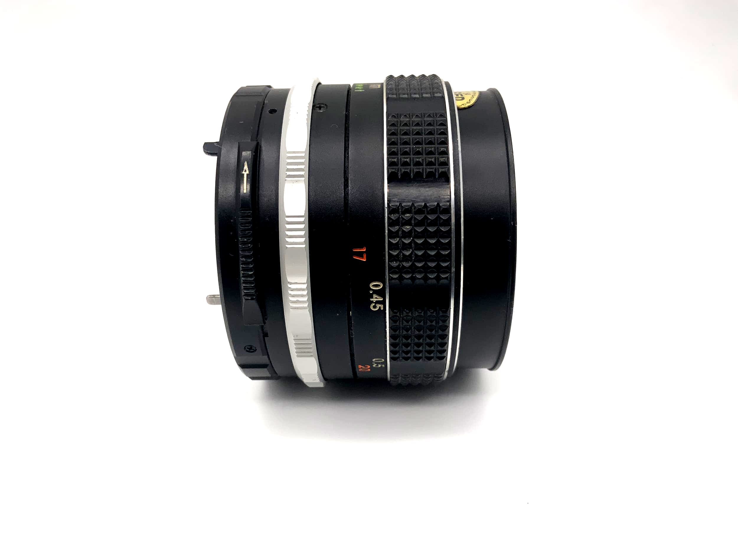 Miranda 50mm 1:1.4 lens red EC Auto Camera Lens (Miranda bayonet mount)