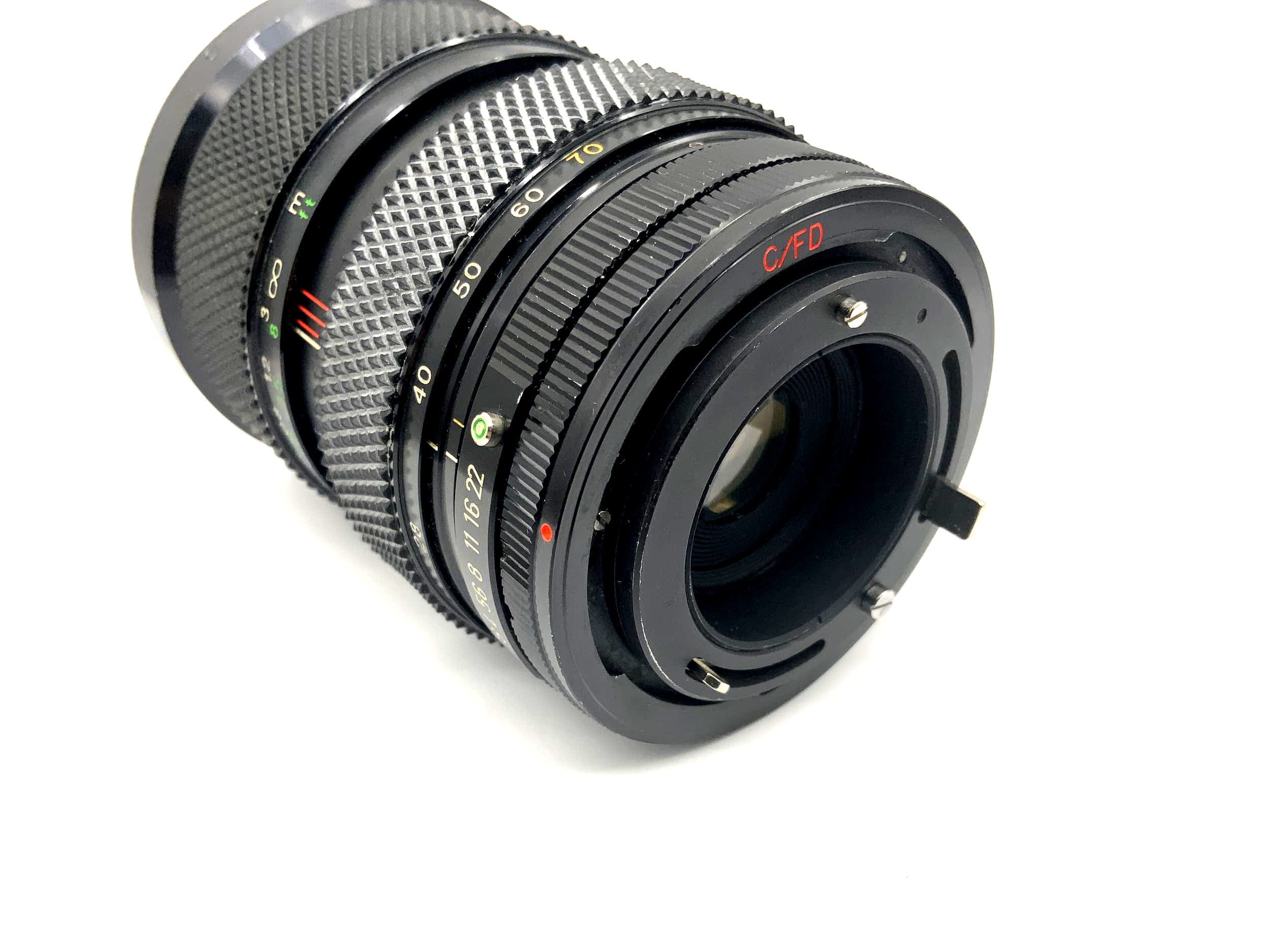 Soligor 28-70mm 1:2.8-4.2 Lens C/D Zoom+Macro MC Camera Lens (Canon FD)