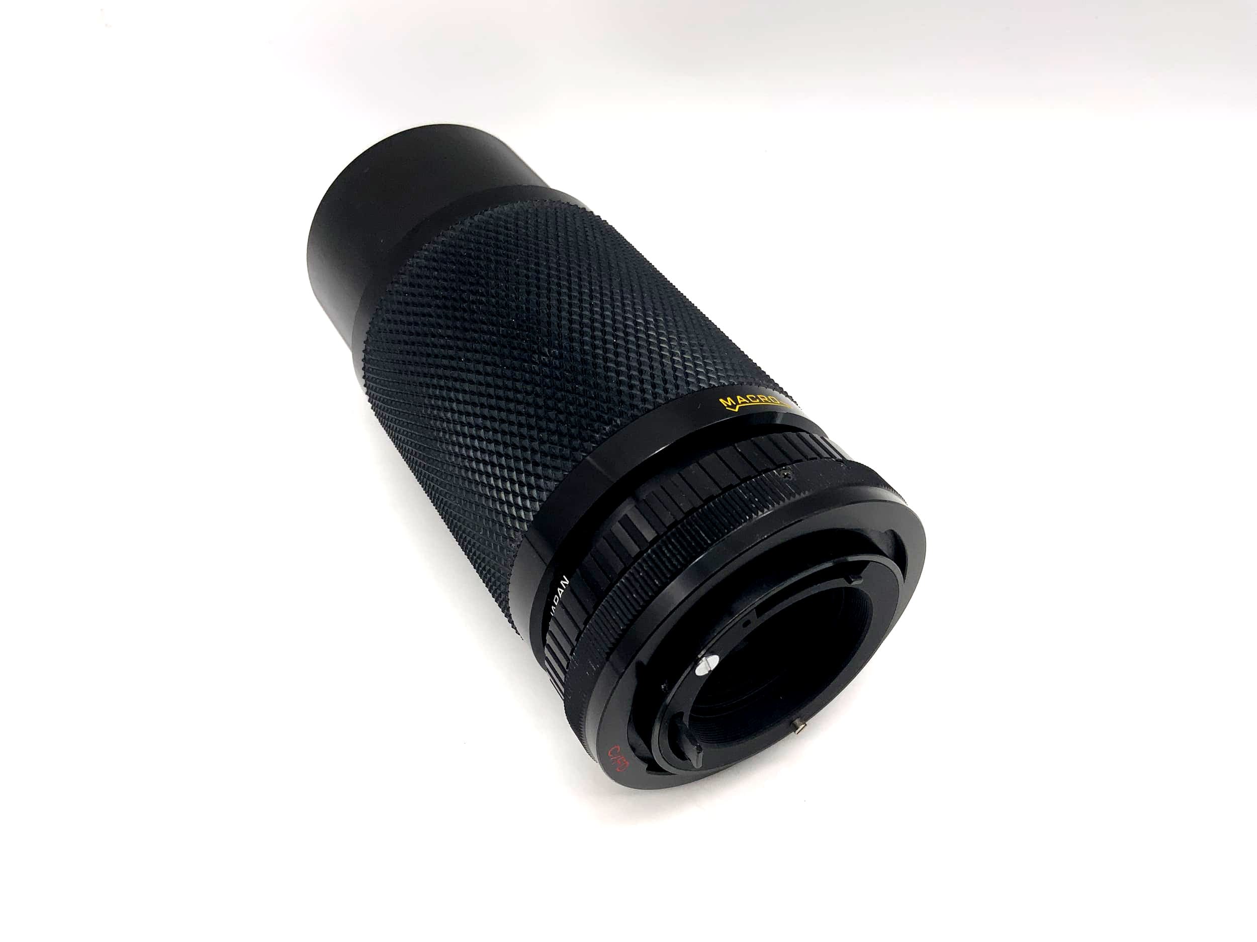 Soligor 80-200mm 1:4.5 Lens C/D Zoom+Macro MC Camera Lens (Canon FD)