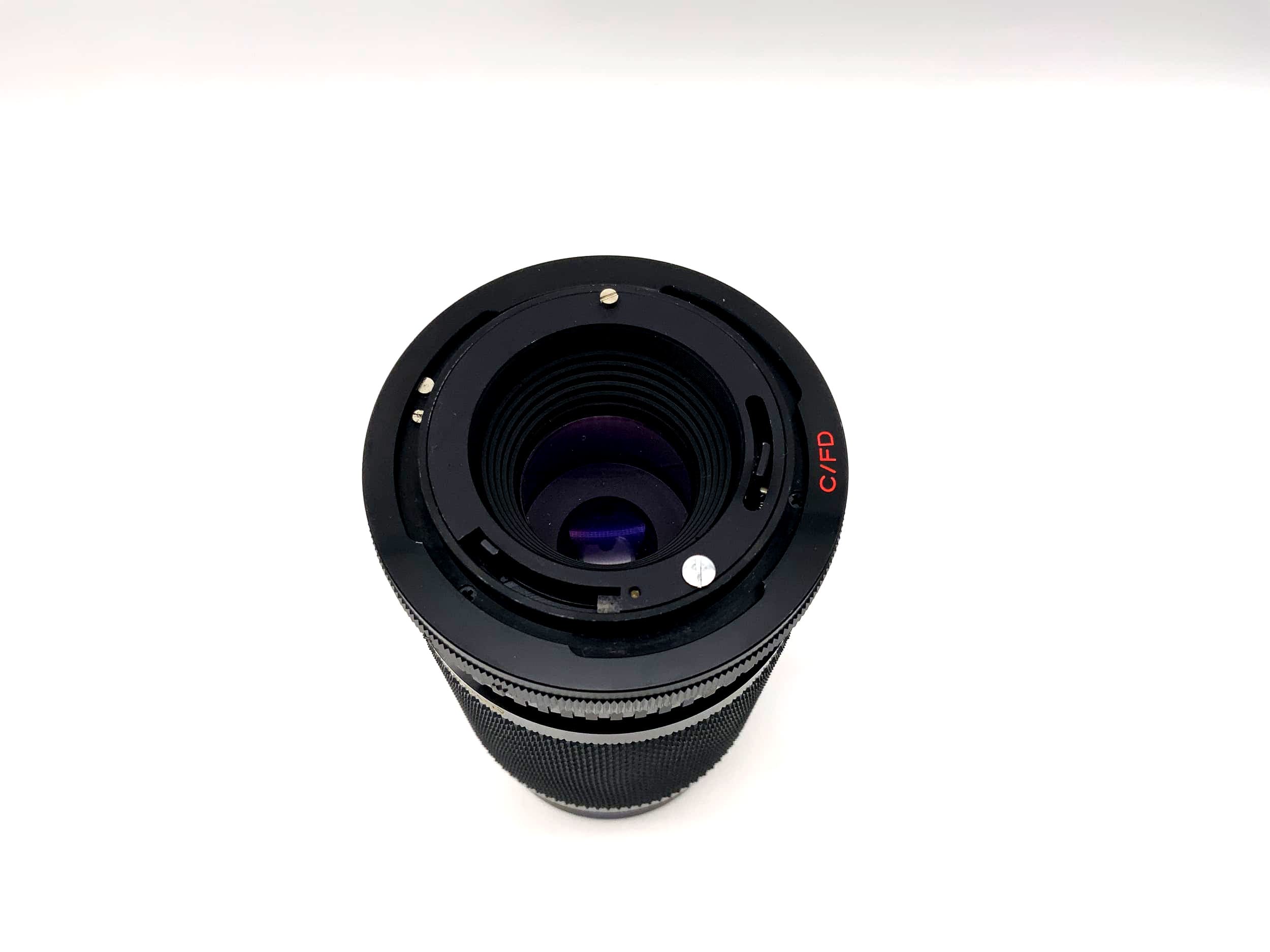 Soligor 80-200mm 1:4.5 Lens C/D Zoom+Macro MC Camera Lens (Canon FD)