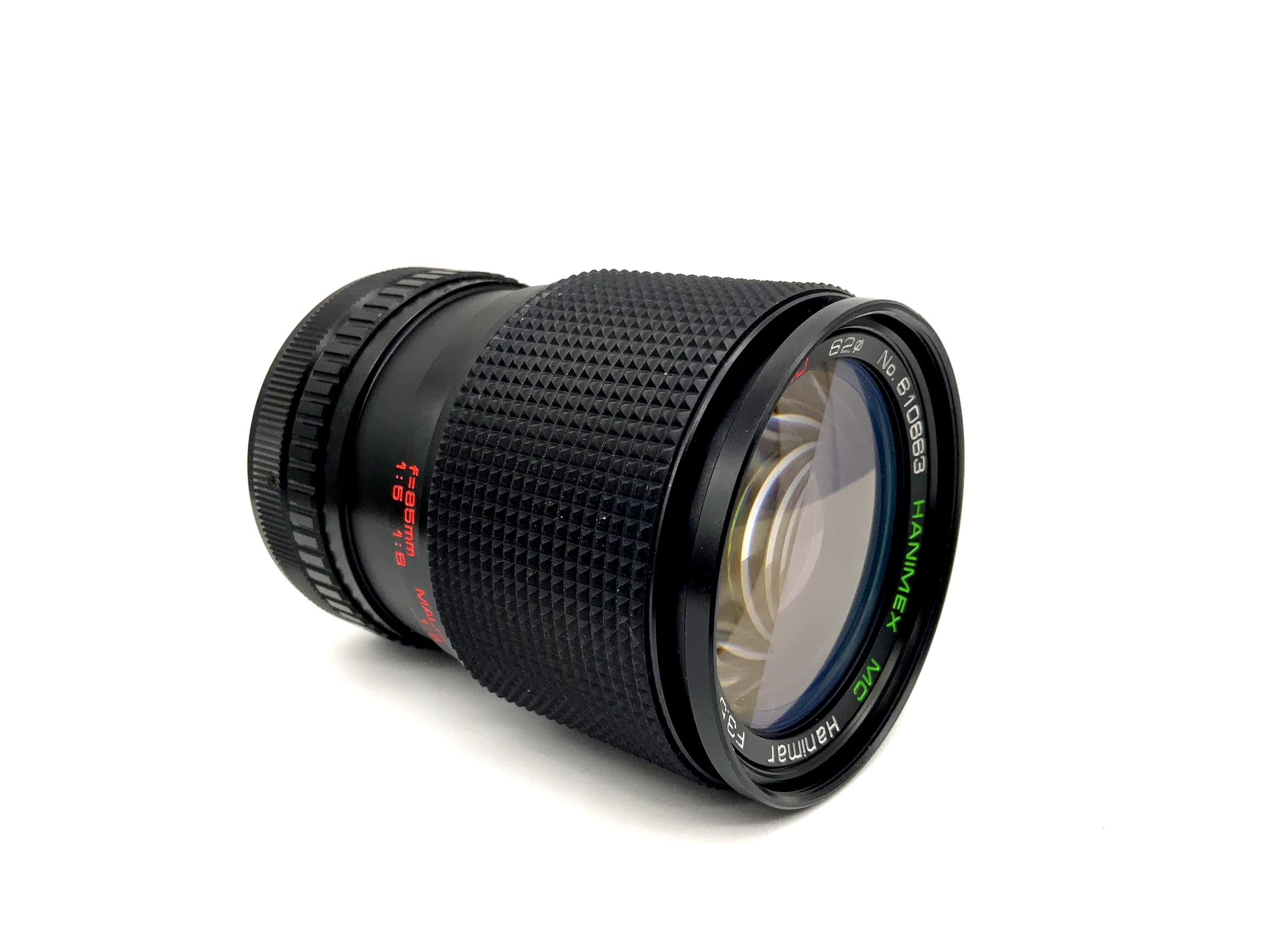 Hanimex 28-85mm 1:3.5-4.5 Lens Macro MC Hanimar Camera Lens (Canon FD)