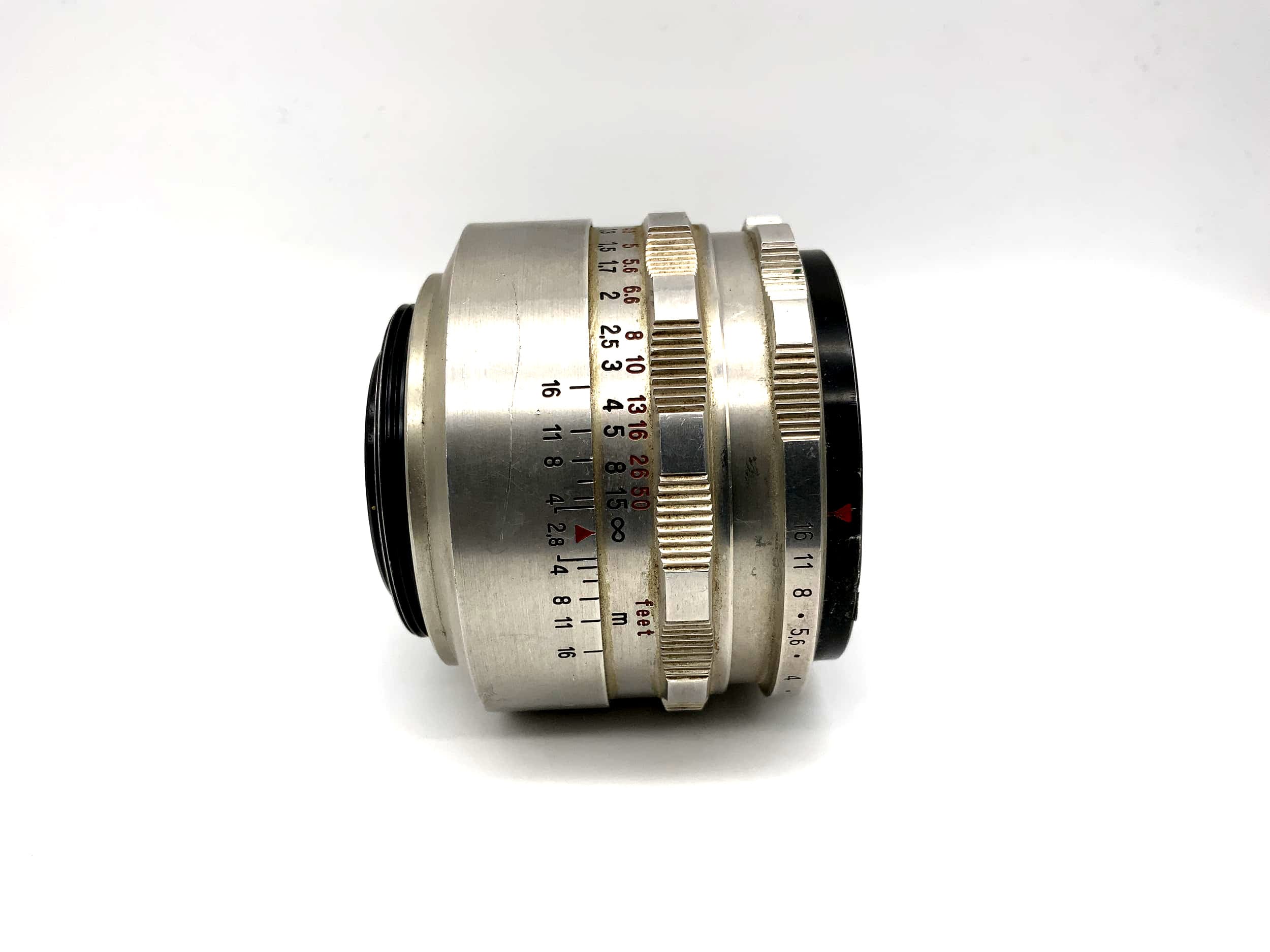Carl Zeiss 50mm 1:2.8 Lens Tessar Camera Lens (M42)