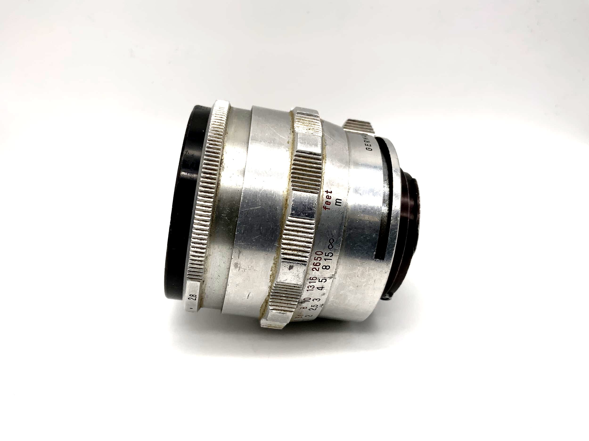 Carl Zeiss 50mm 1:2.8 Lens Tessar Camera Lens (Exa)