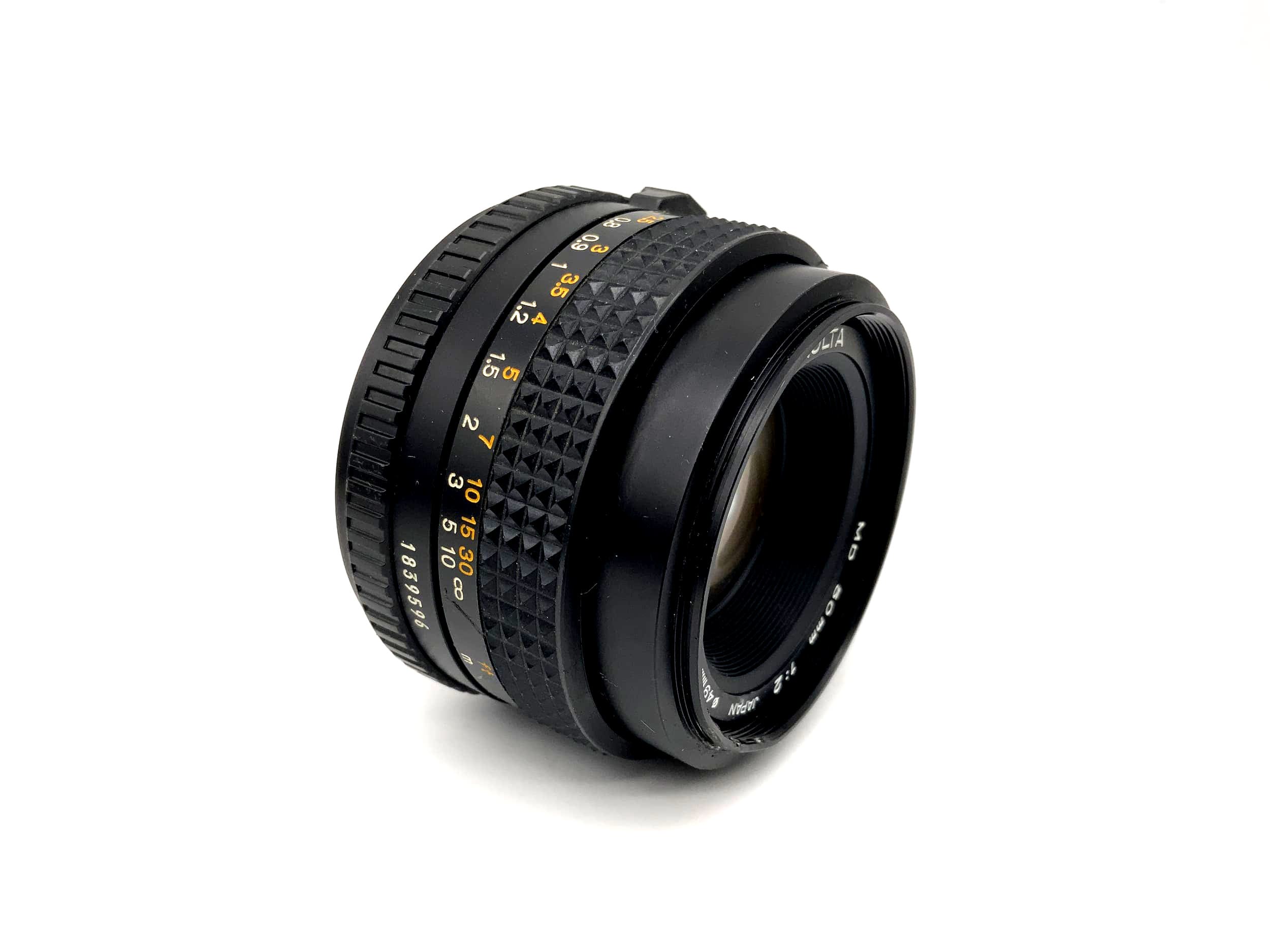 Minolta 50mm 1:2 Lens Camera Lens (Minolta MD)