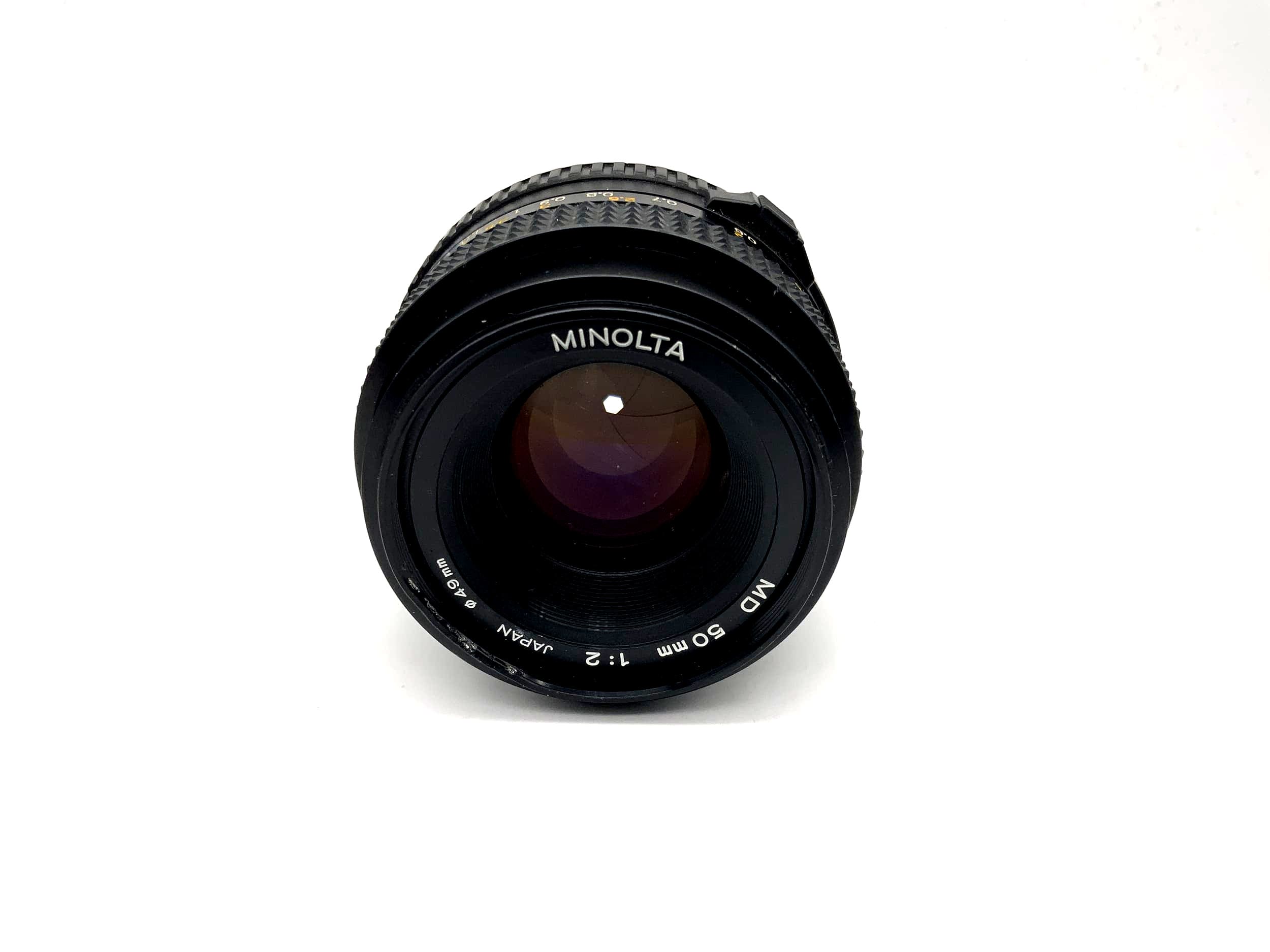 Minolta 50mm 1:2 Lens Camera Lens (Minolta MD)