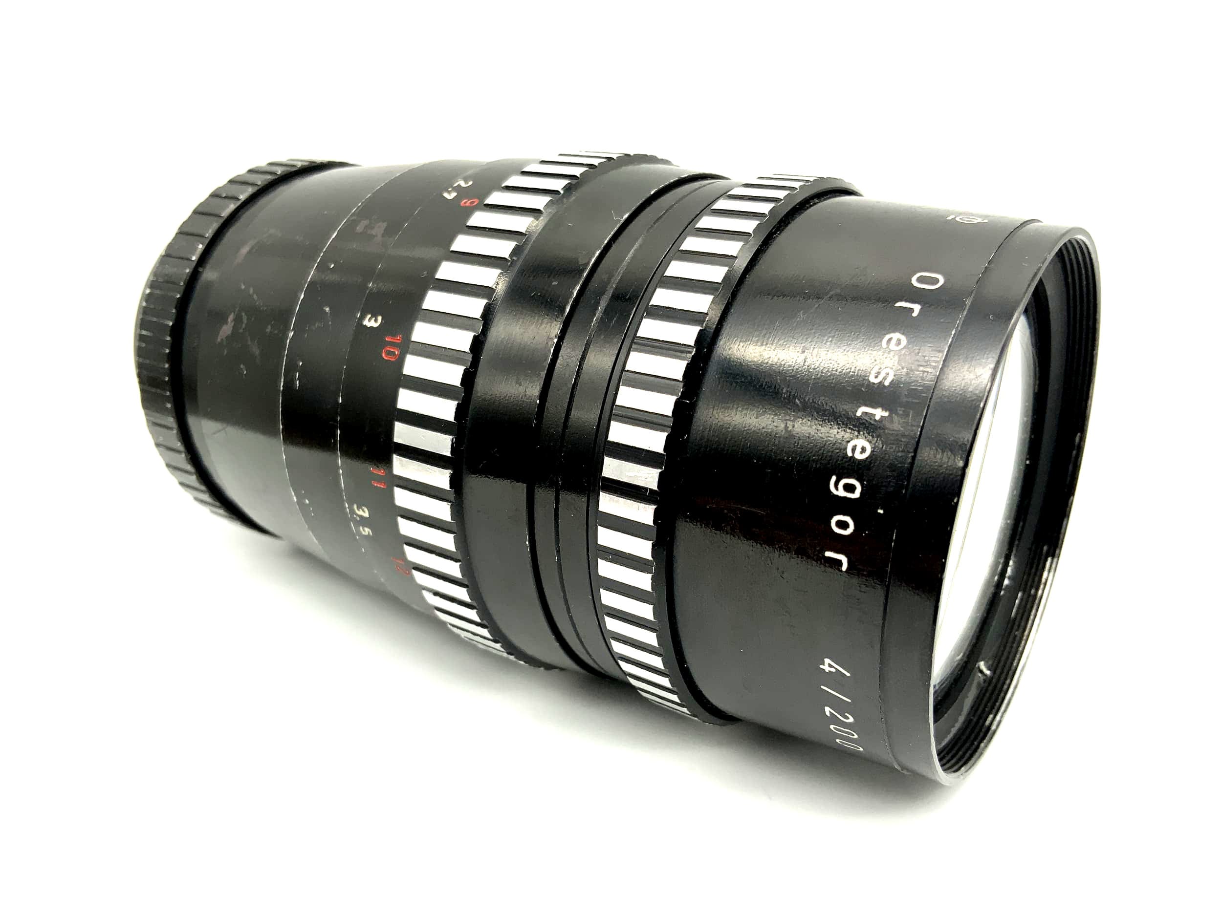 Meyer Optik Görlitz 200mm 1:4 lens Orestegor camera lens (Exa)