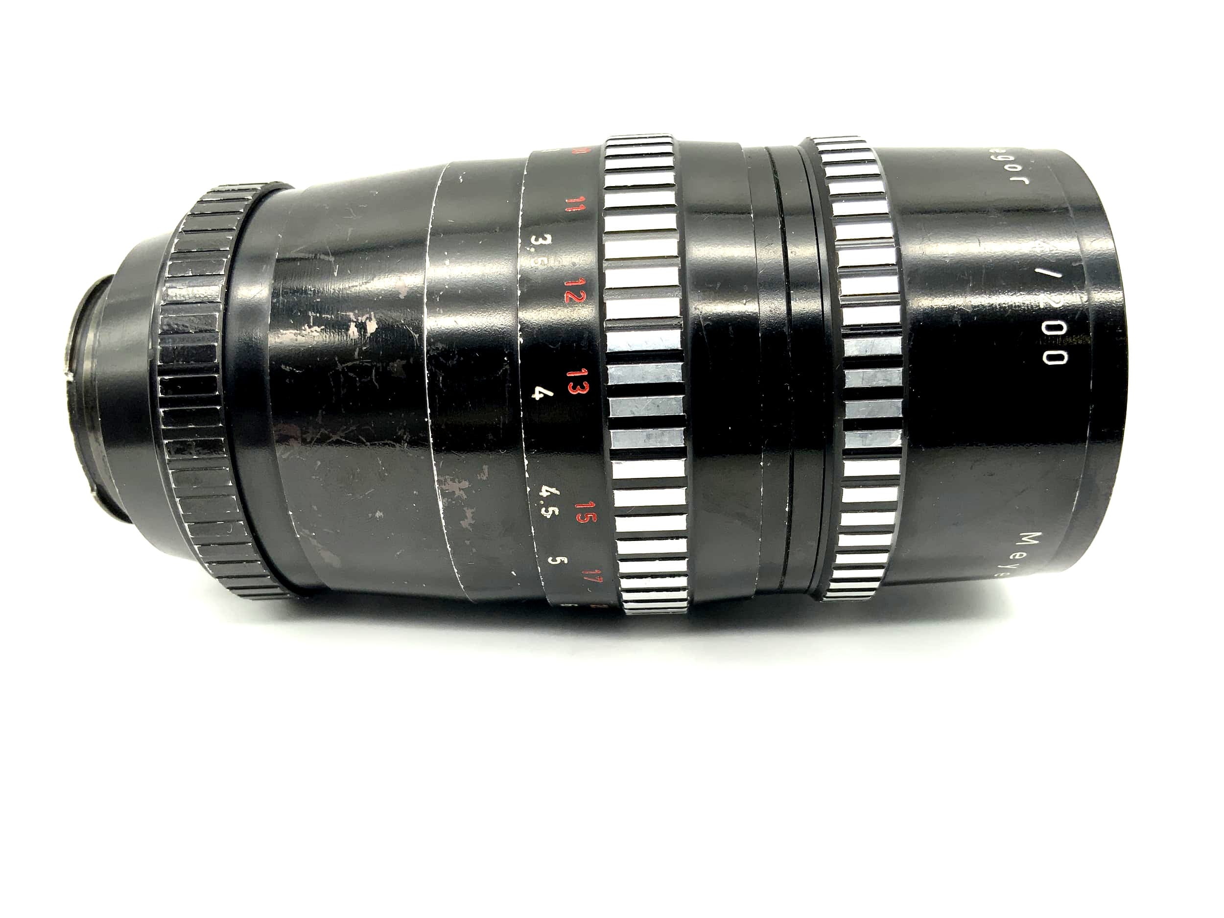 Meyer Optik Görlitz 200mm 1:4 lens Orestegor camera lens (Exa)