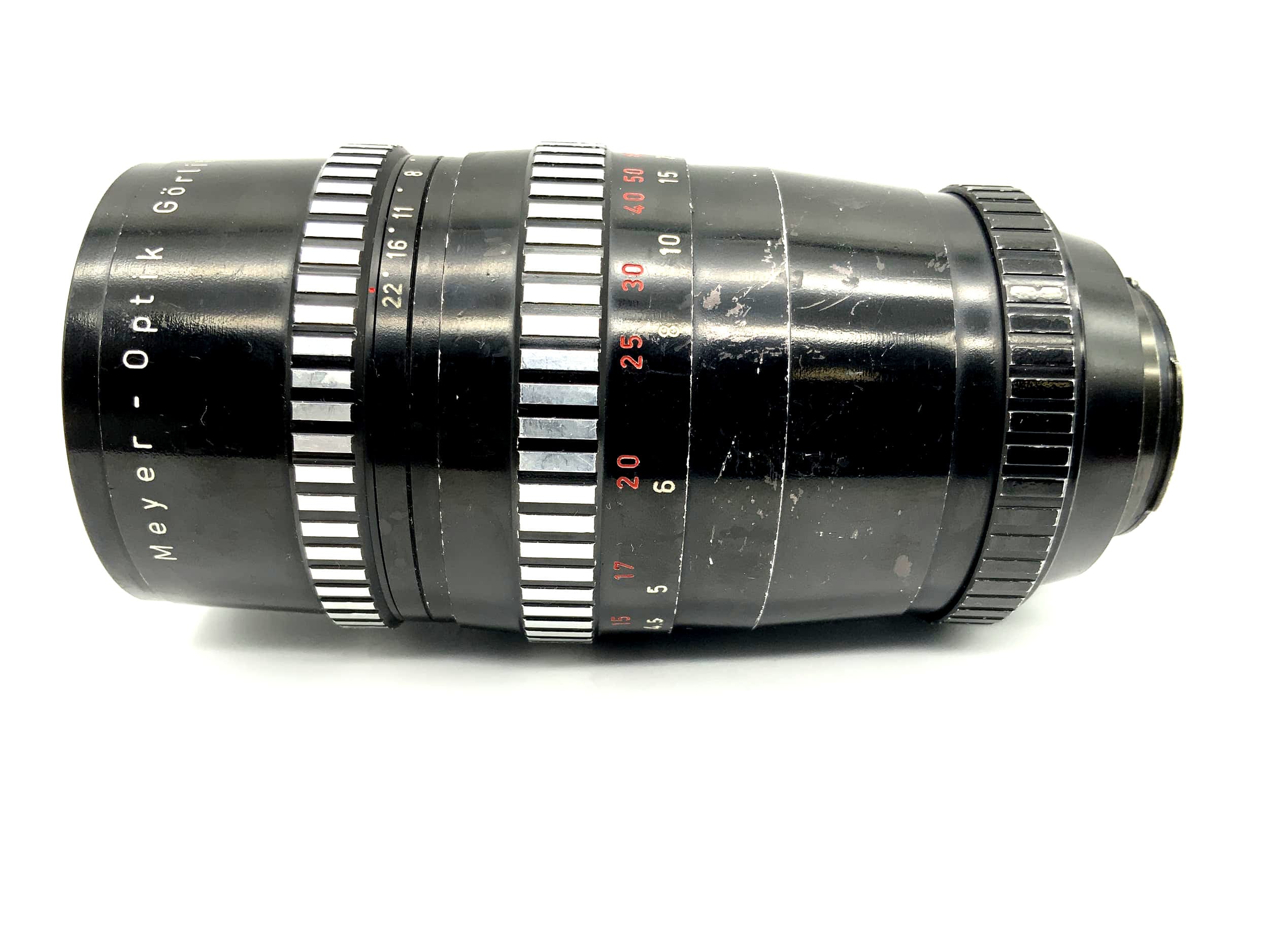 Meyer Optik Görlitz 200mm 1:4 lens Orestegor camera lens (Exa)