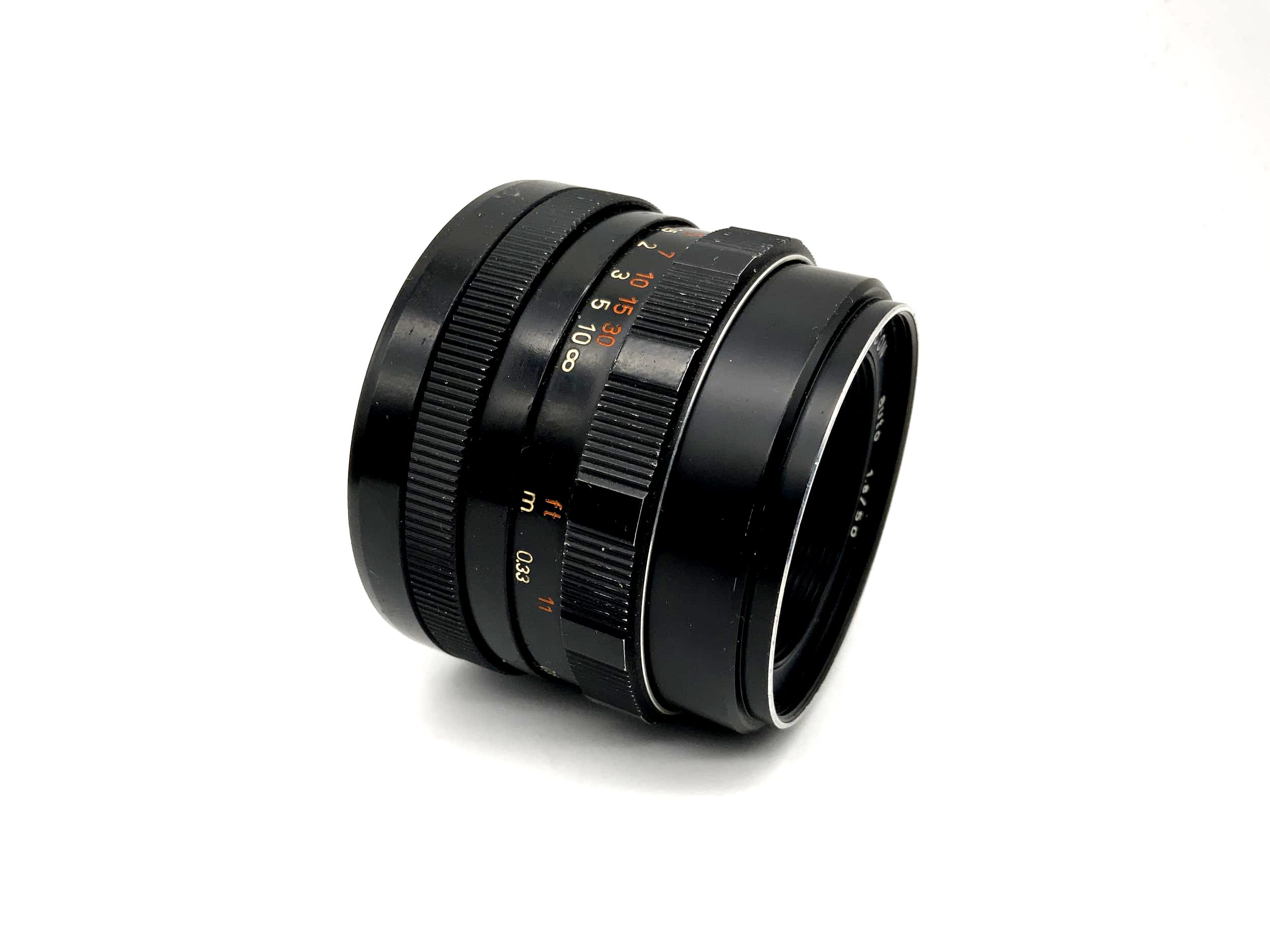 Pentacon 50mm 1:1.8 lens aka Meyer Optik Görlitz Oreston Lens (M42) aperture!