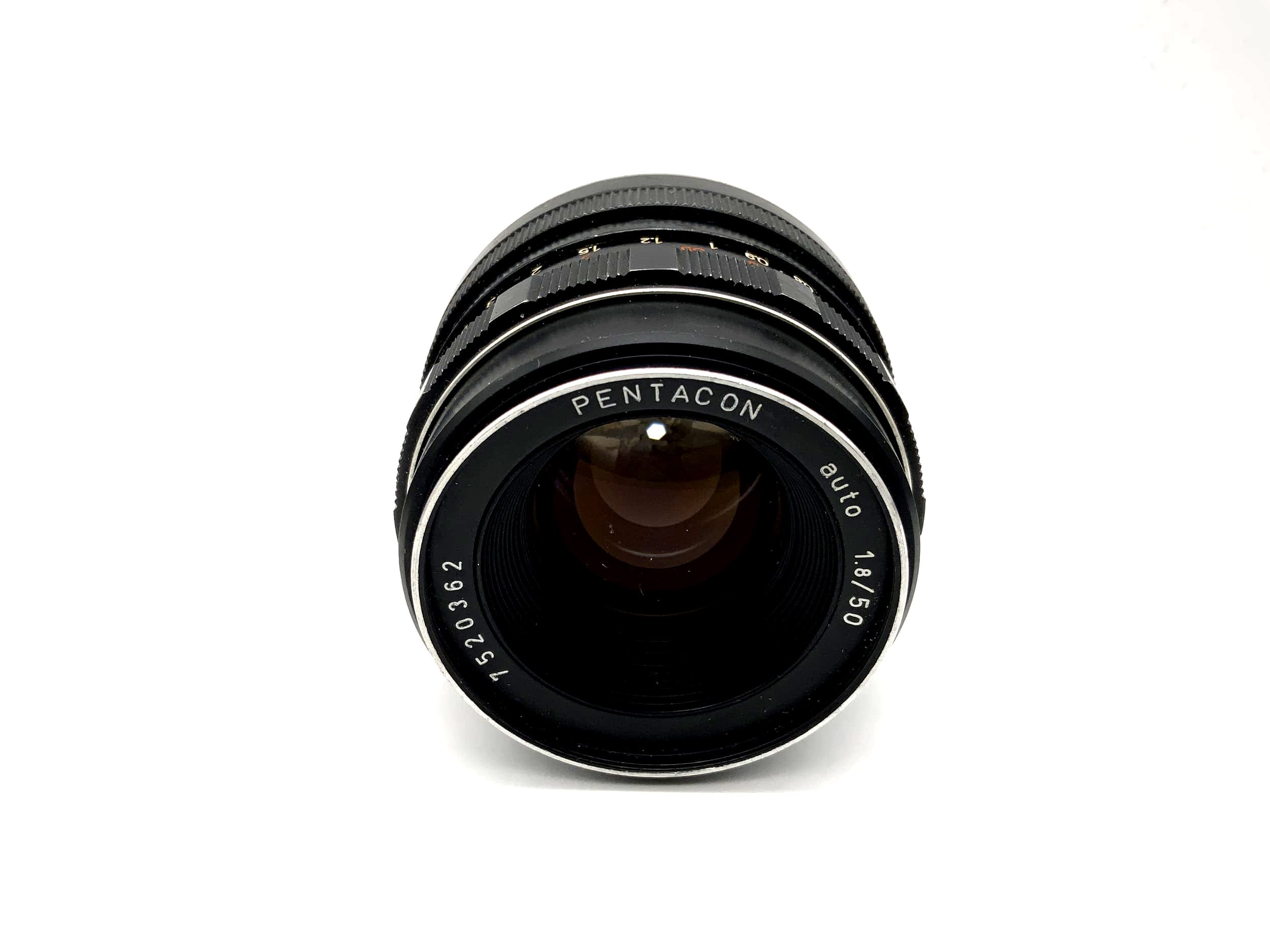 Pentacon 50mm 1:1.8 lens aka Meyer Optik Görlitz Oreston Lens (M42) aperture!