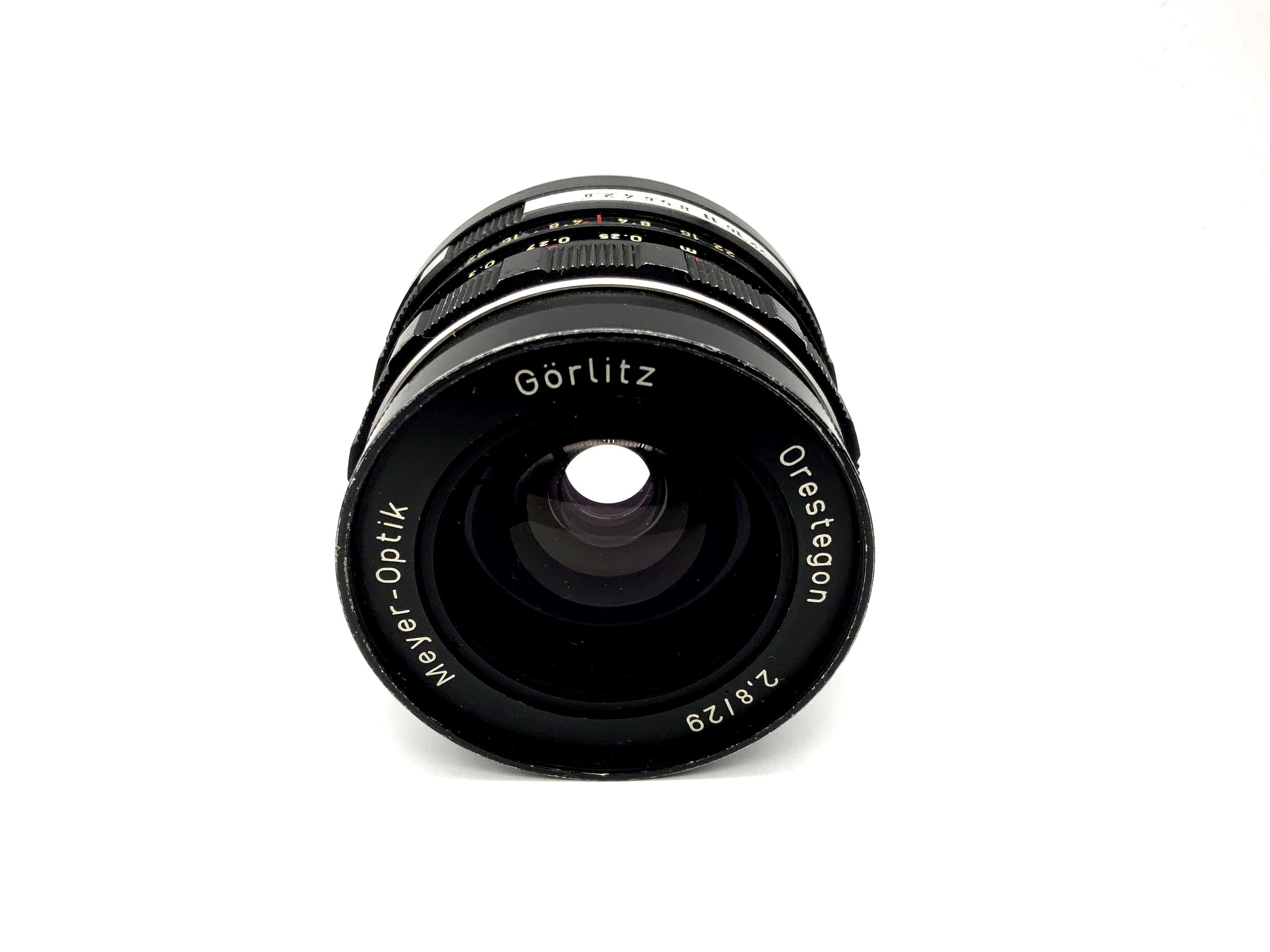 Meyer Optik 29mm 1:2.8 lens Görlitz Orestegon camera lens (M42) aperture!