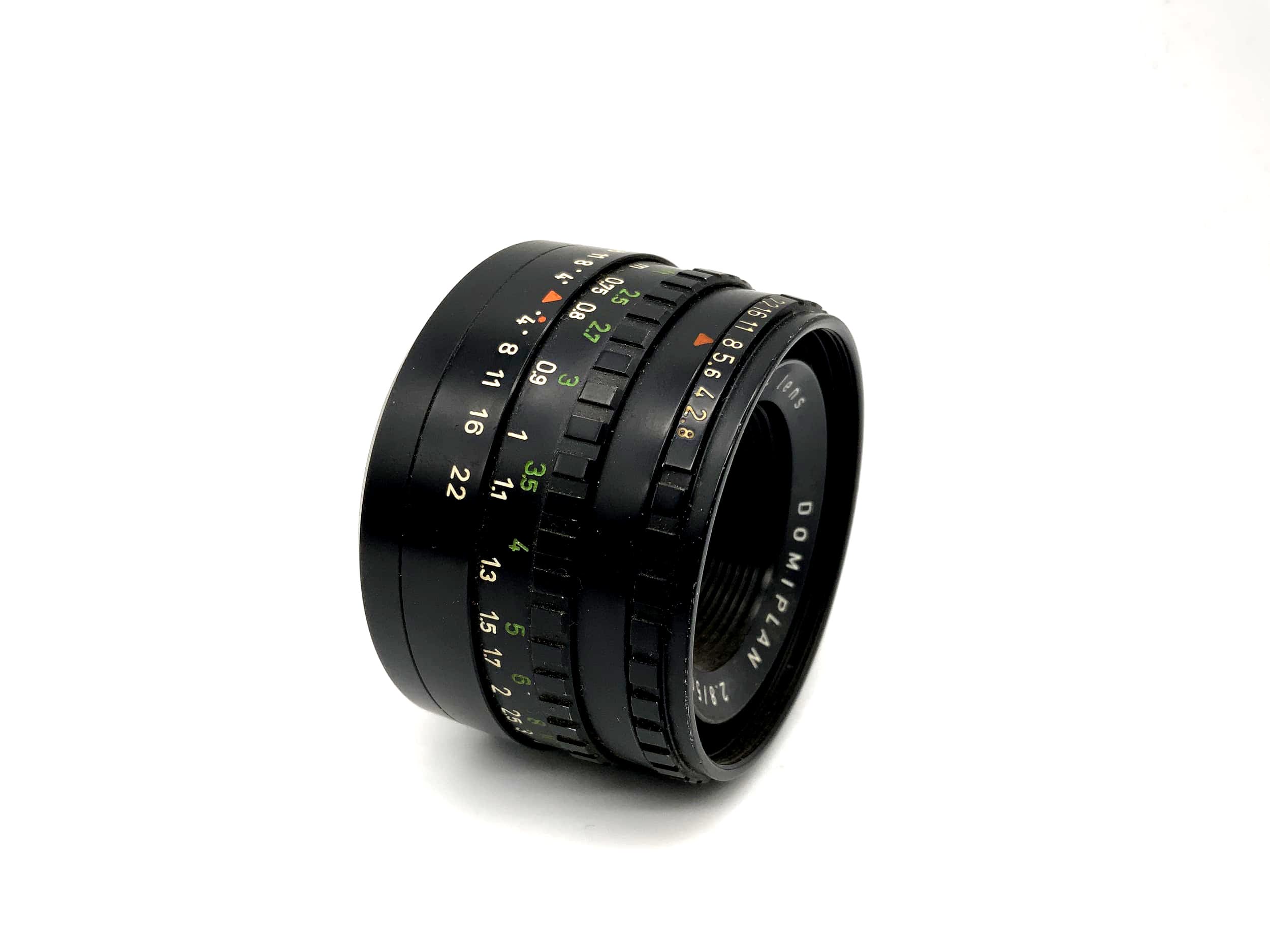 Meyer Optik Görlitz 50mm 1:2.8 lens Domiplan automatic lens (M42) Aperture!