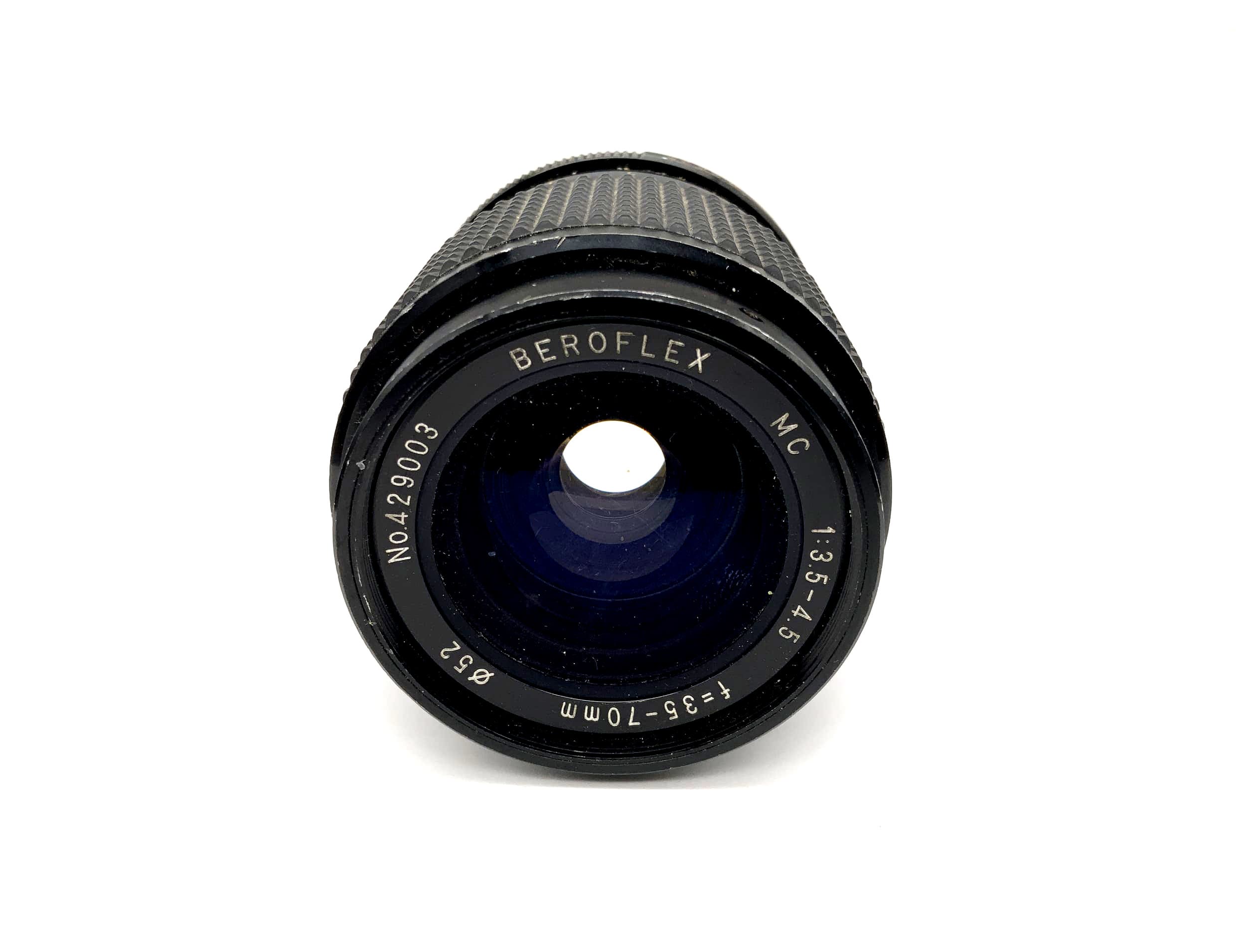 Beroflex 35-70mm 1:3.5-4.5 lens MC camera lens (M42) aperture!