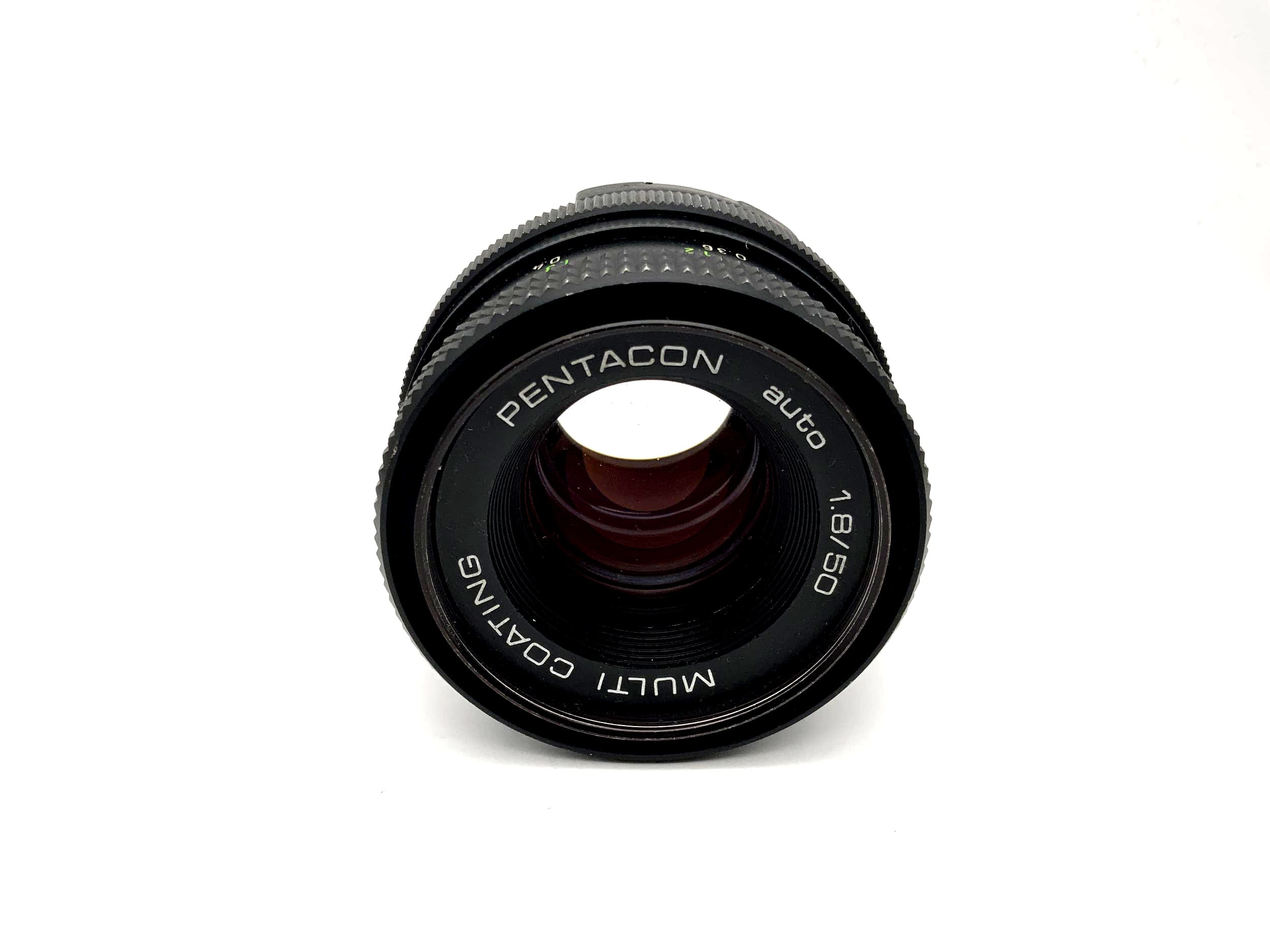 Pentacon 50mm 1:1.8 lens auto MC camera lens (M42) aperture!