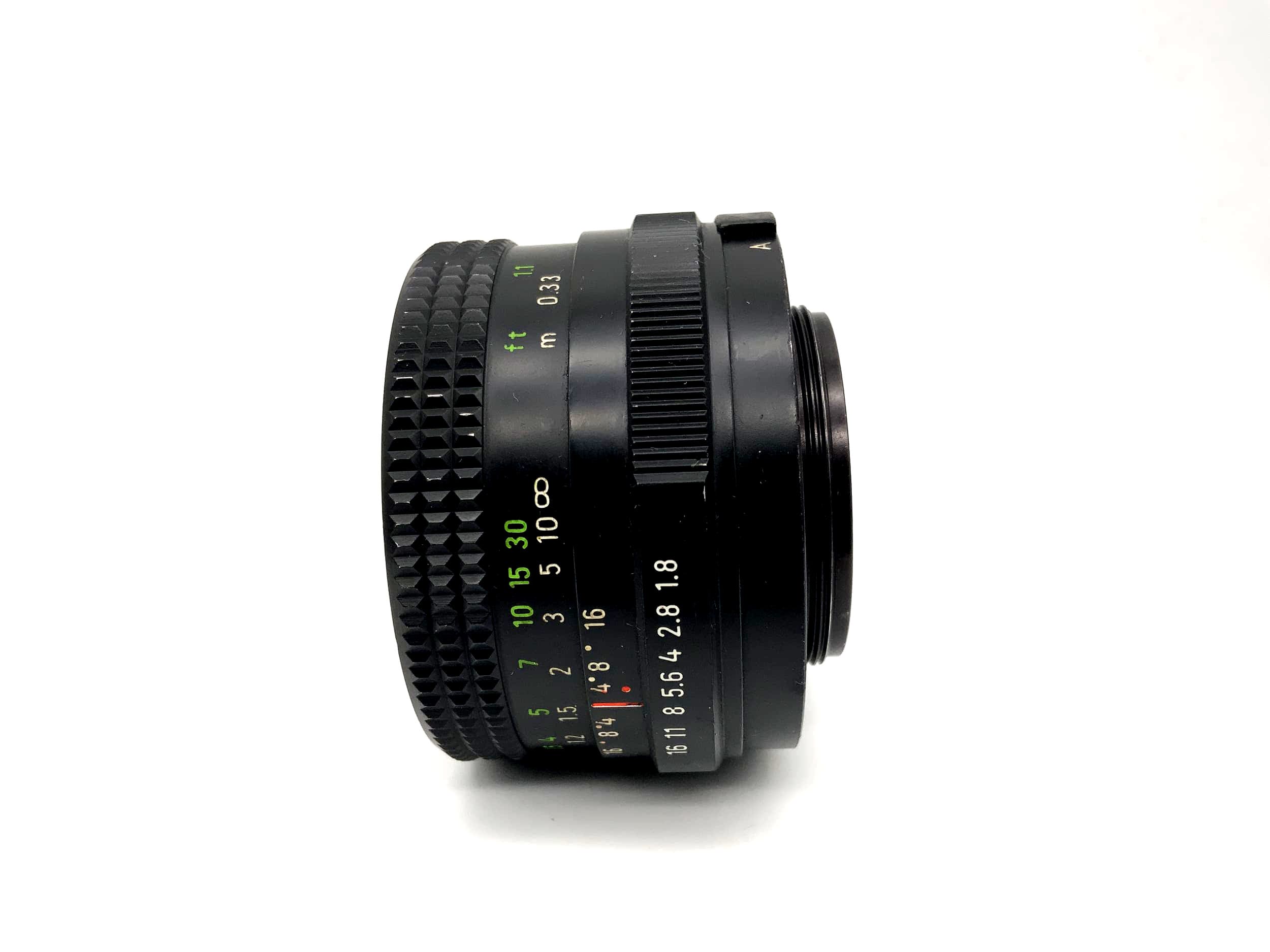 Pentacon 50mm 1:1.8 lens auto MC camera lens (M42) aperture!