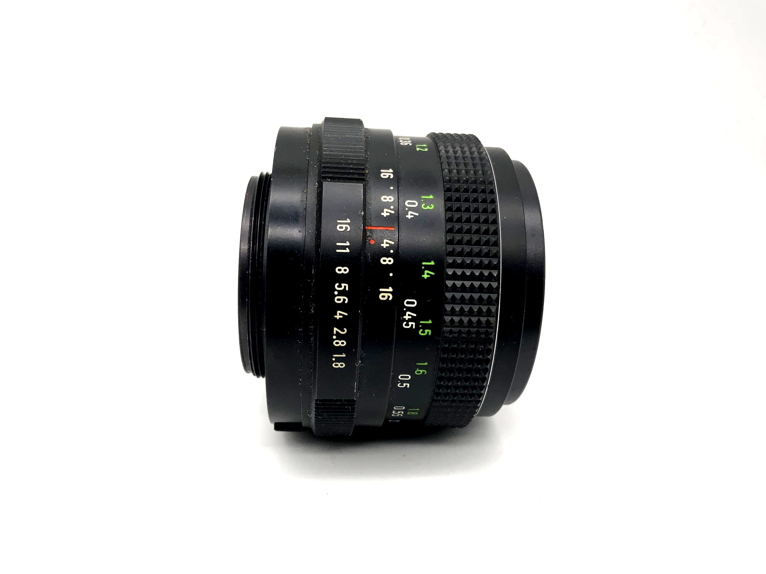Pentacon 50mm 1:1.8 lens aka Meyer Optik Görlitz Oreston Lens (M42) aperture!