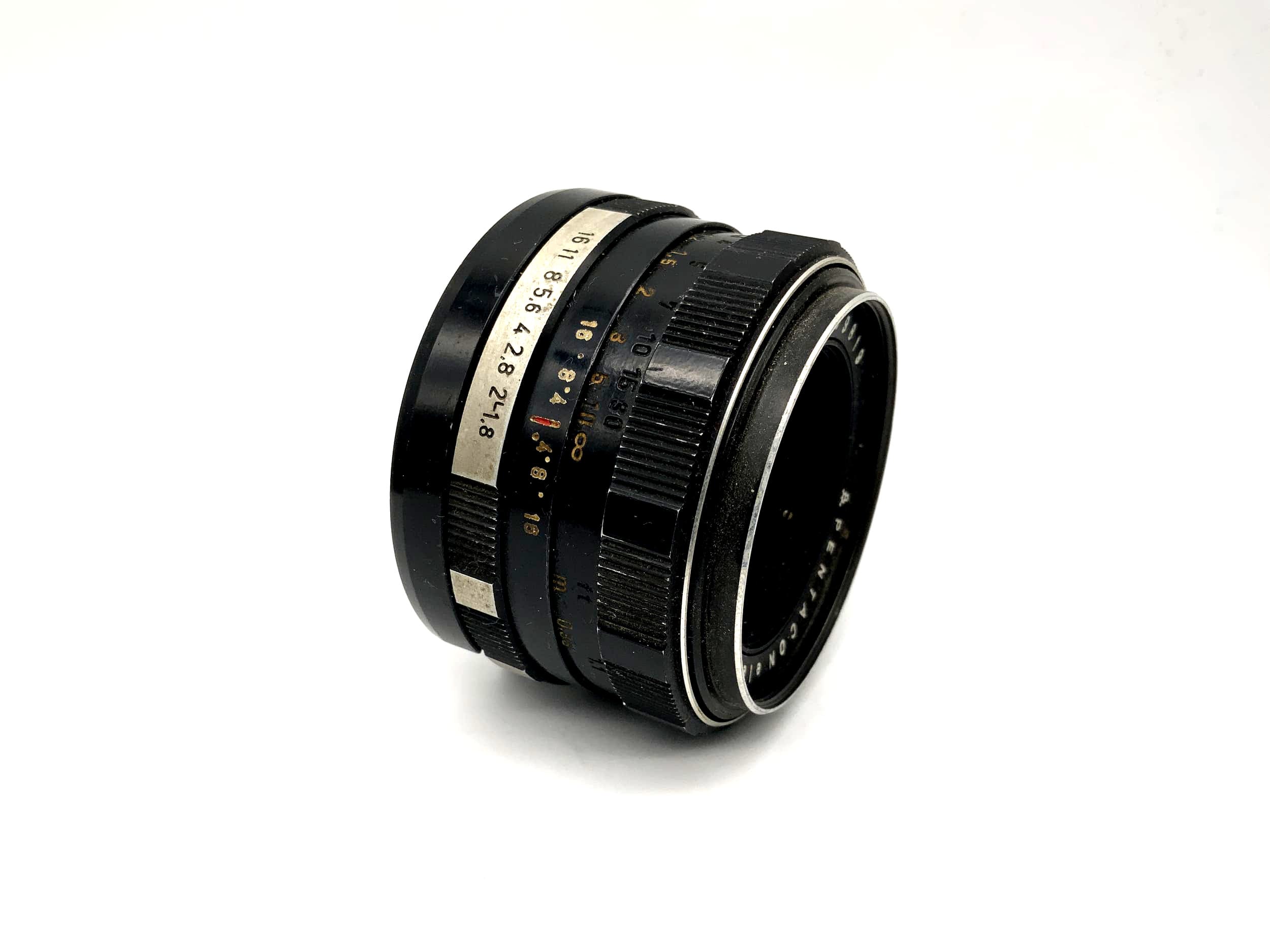 Pentacon 50mm 1:1.8 lens electric camera lens (M42) aperture!