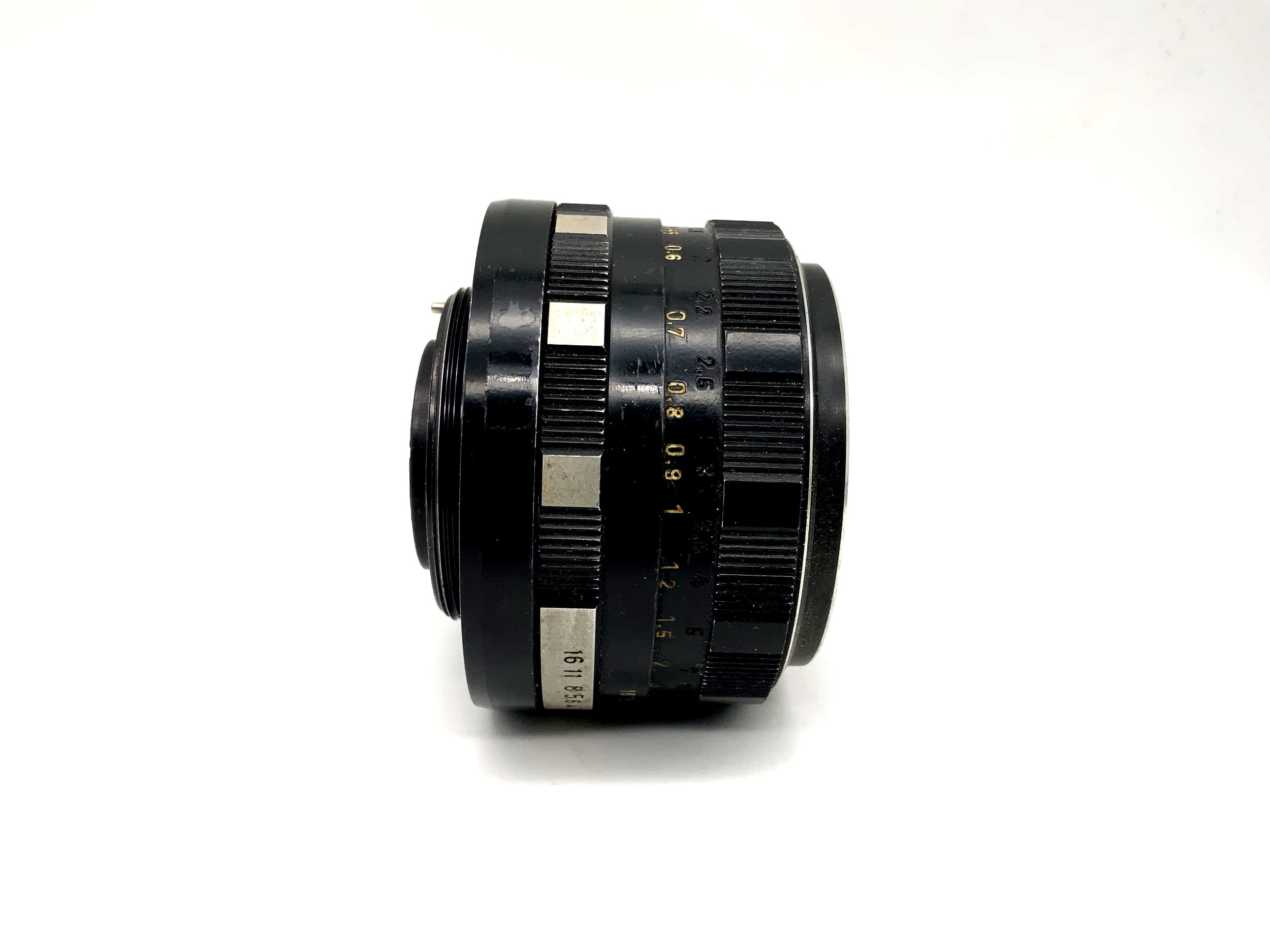 Pentacon 50mm 1:1.8 lens electric camera lens (M42) aperture!