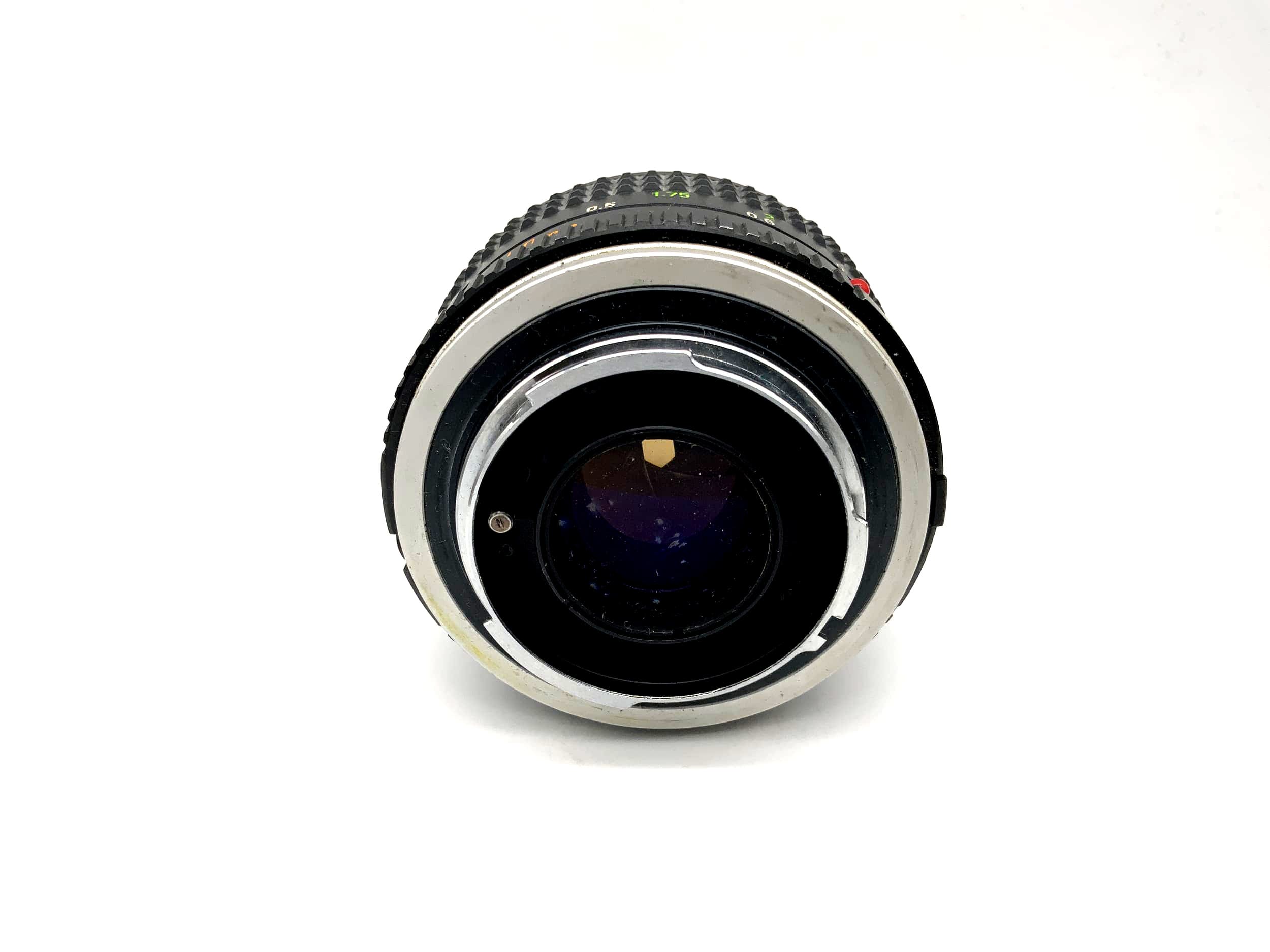 Minolta 50mm 1:1.7 lens MC Rokkor-PF camera lens (Minolta MD) aperture!