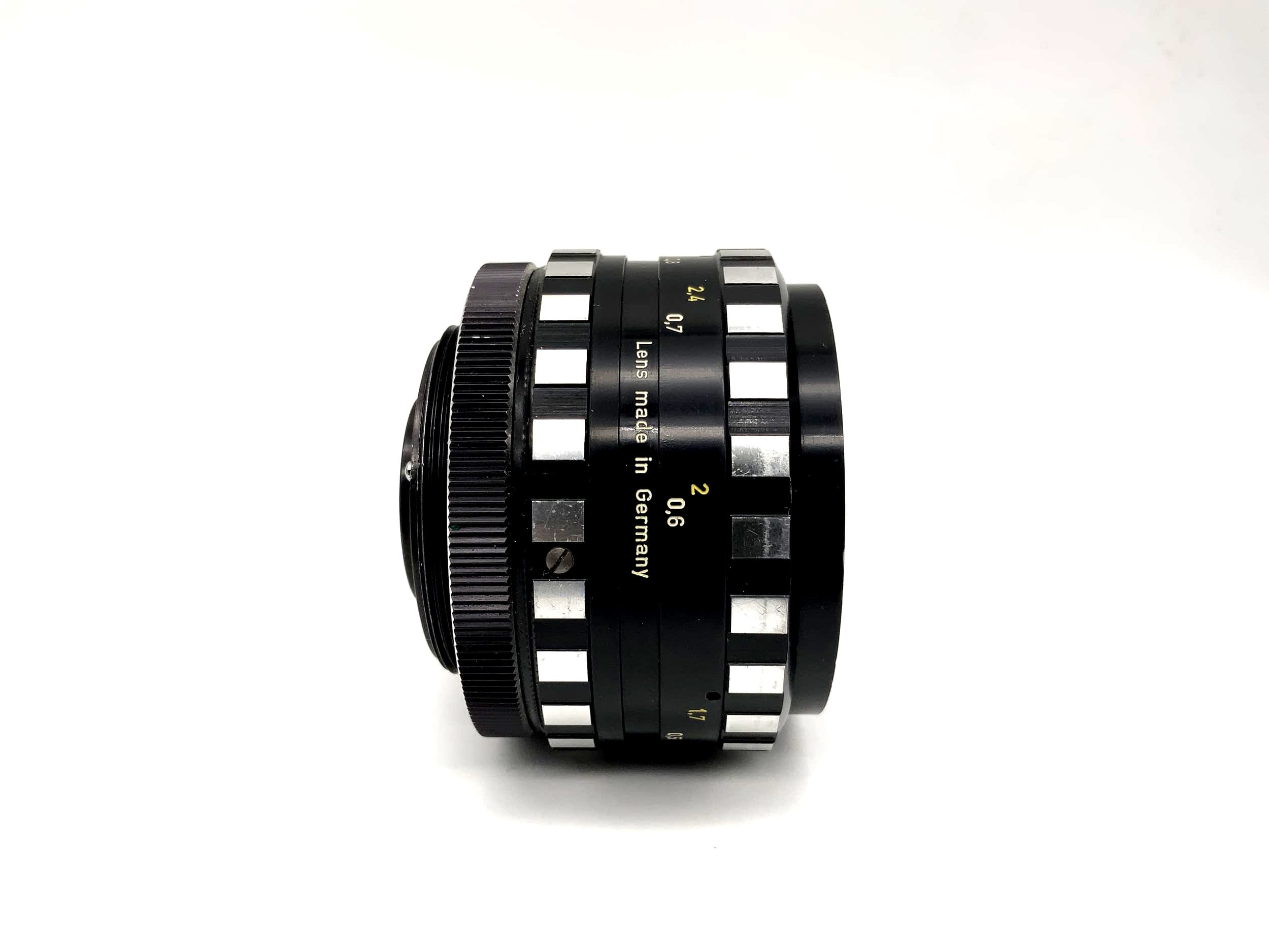 A.Schacht Ulm 50mm 1:1.8 lens Praktica-S-Travelon R Lens (M42) Aperture!