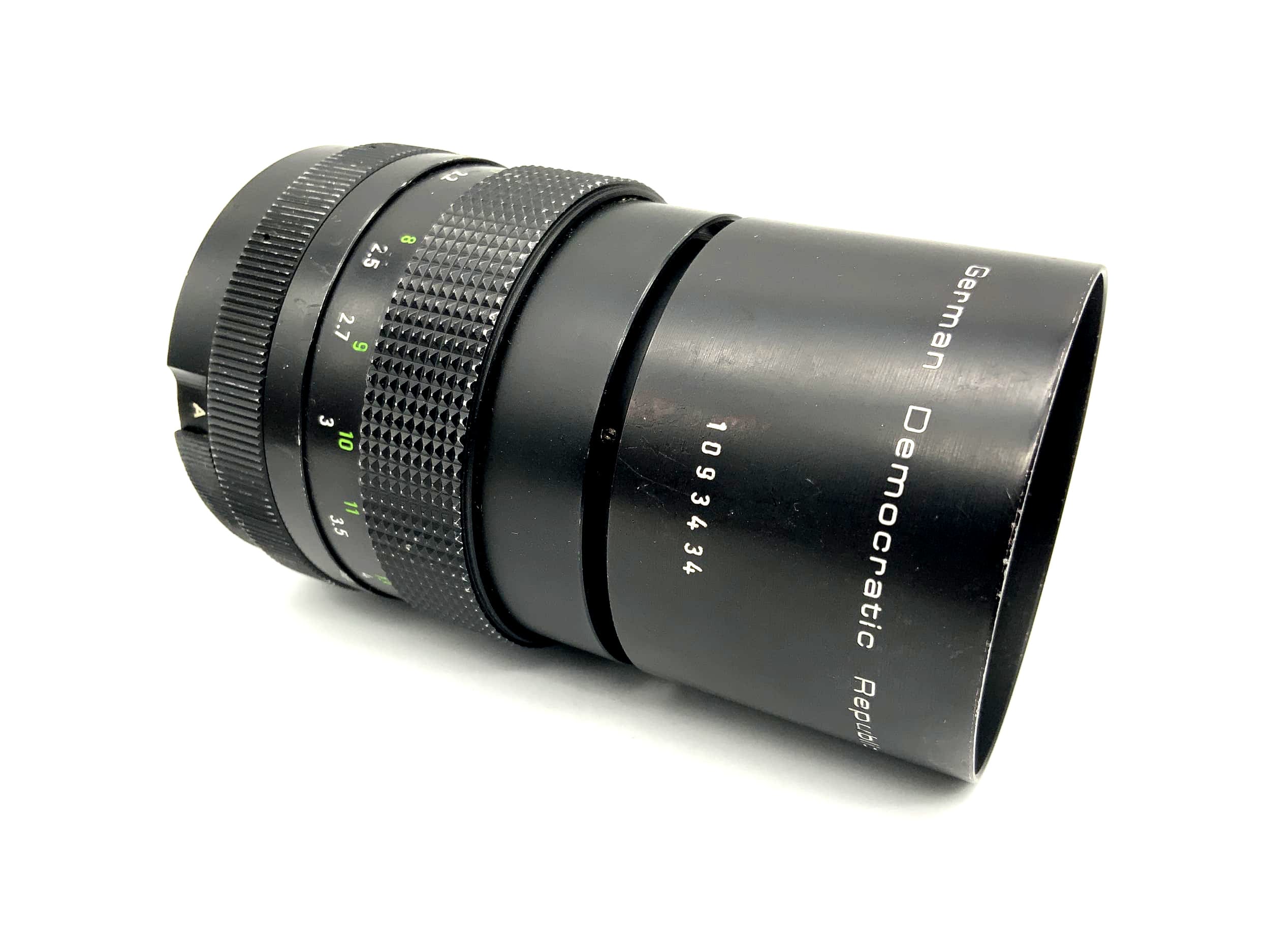 Pentacon 135mm 1:2.8 lens auto MC camera lens (M42) aperture!