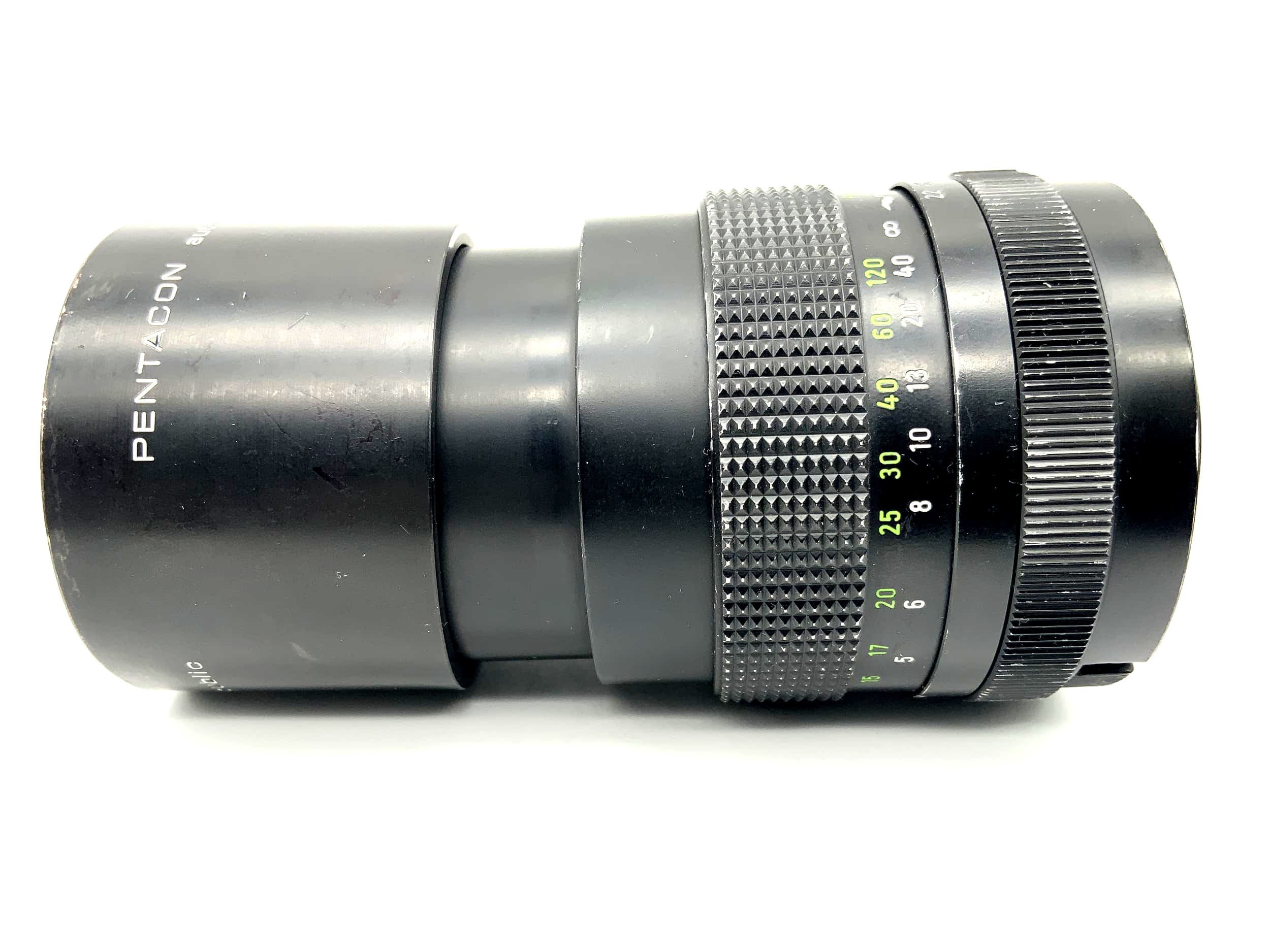 Pentacon 135mm 1:2.8 lens auto MC camera lens (M42) aperture!