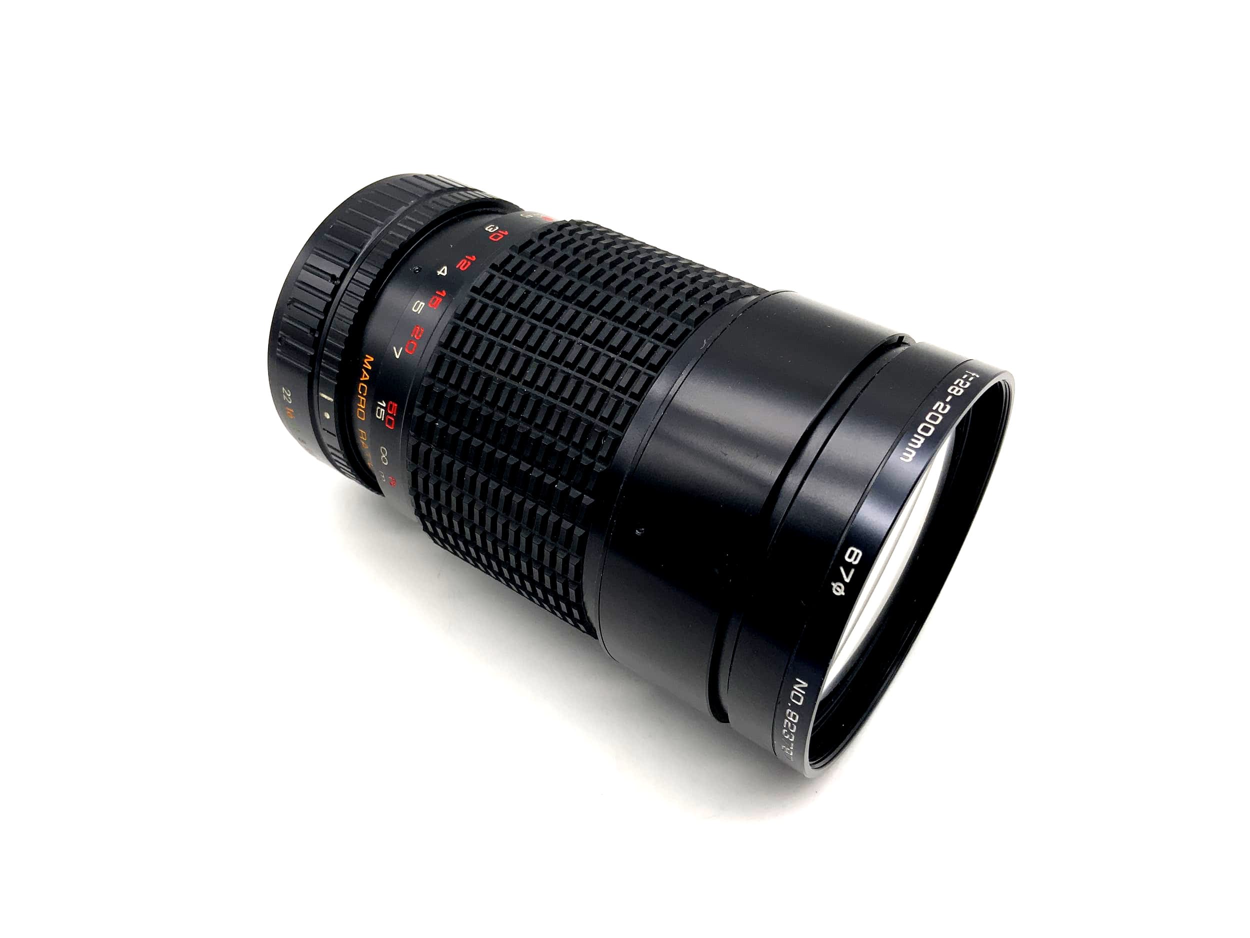 Praktica 28-200mm 1:4.0-5.6 lens Prakticar MC Auto (Praktica B) aperture!