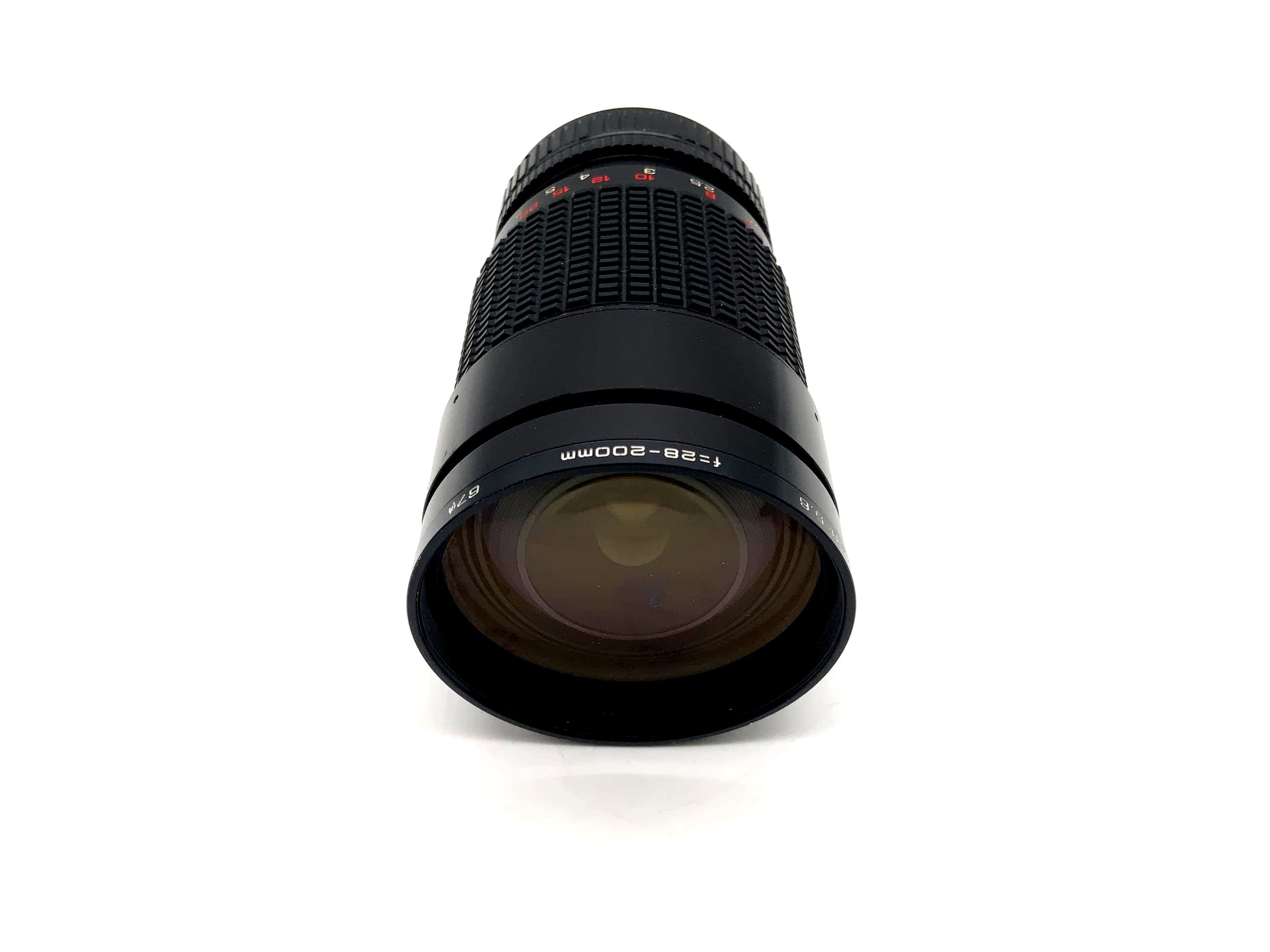 Praktica 28-200mm 1:4.0-5.6 lens Prakticar MC Auto (Praktica B) aperture!
