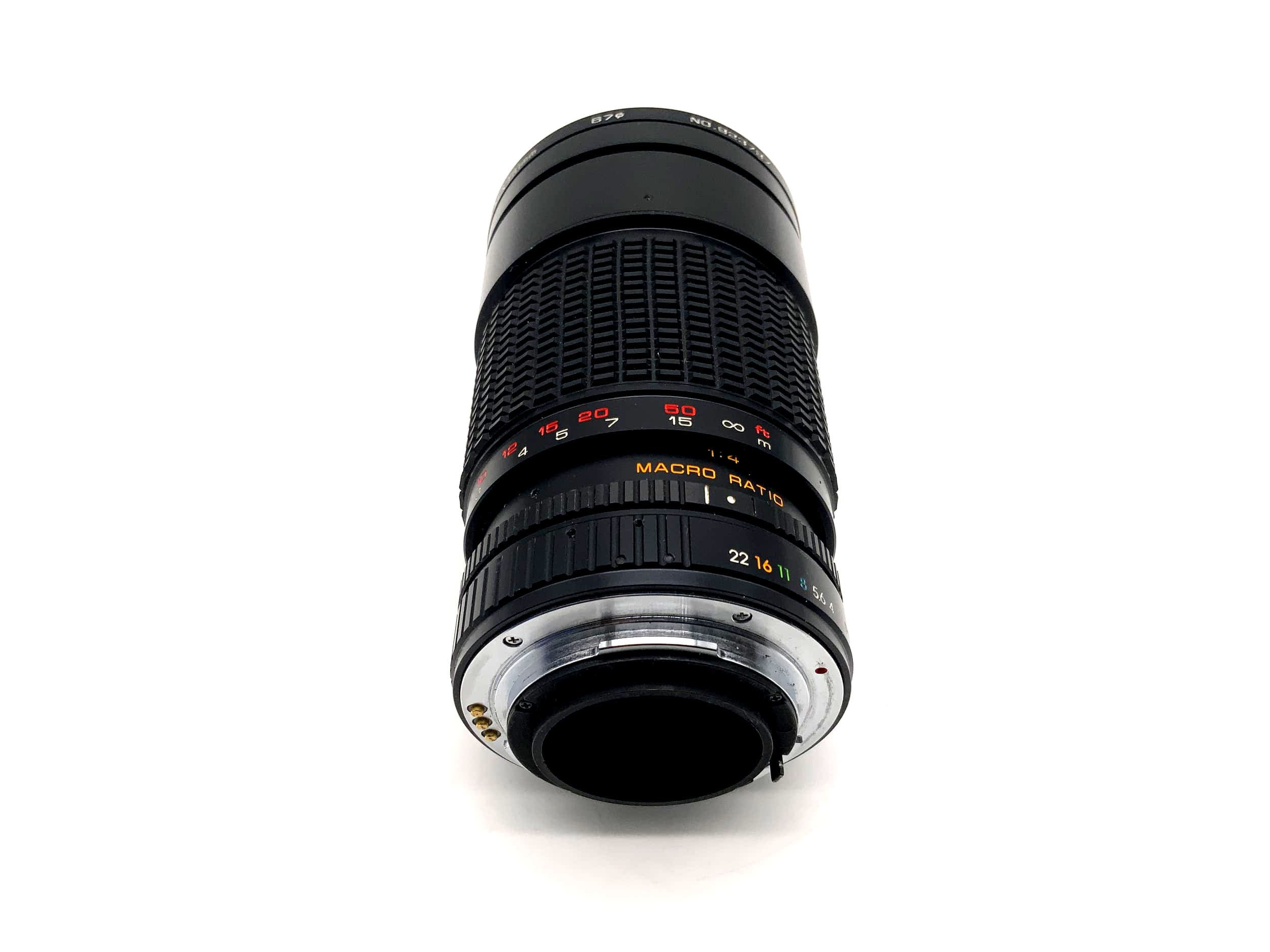 Praktica 28-200mm 1:4.0-5.6 lens Prakticar MC Auto (Praktica B) aperture!