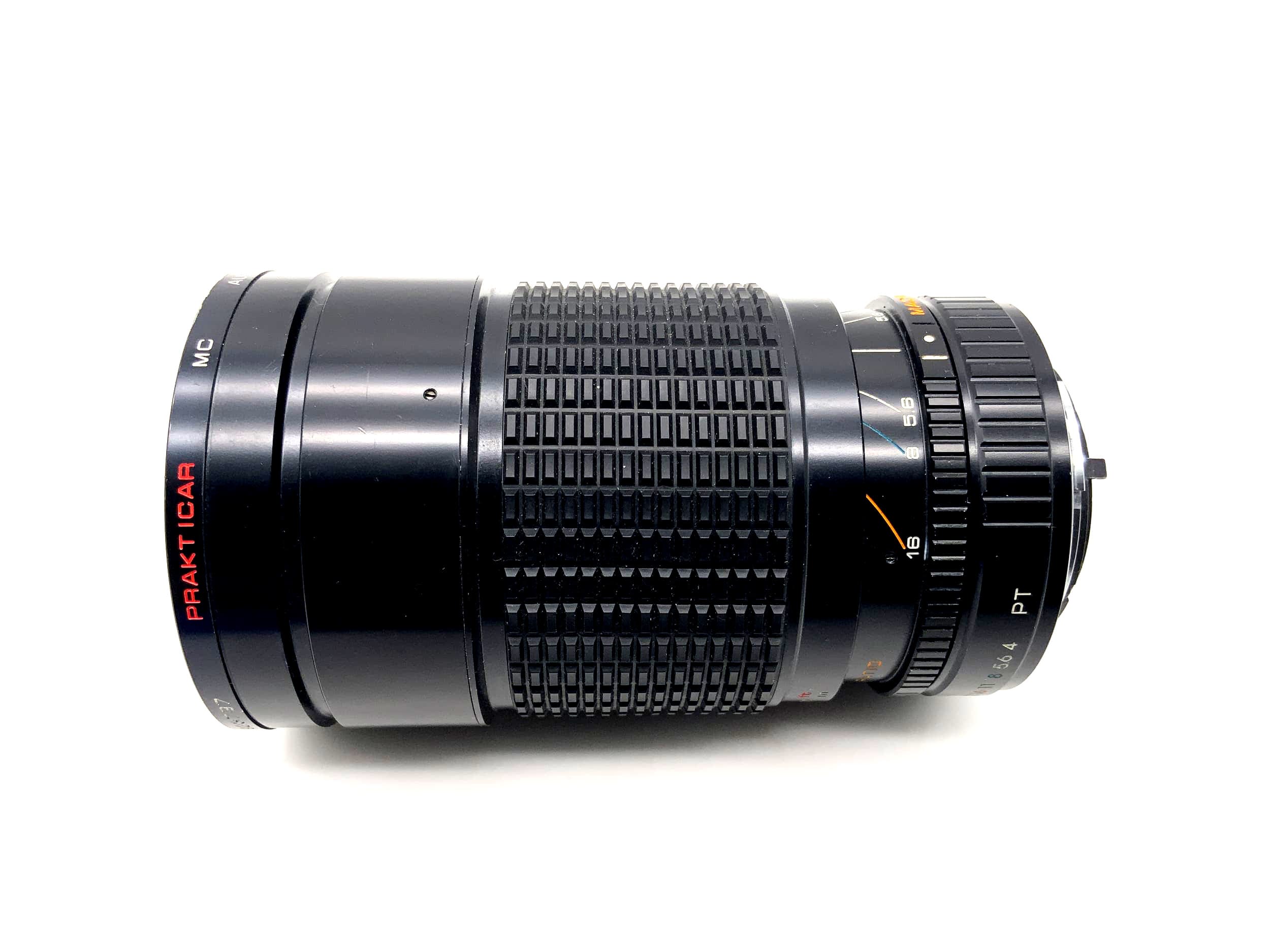 Praktica 28-200mm 1:4.0-5.6 lens Prakticar MC Auto (Praktica B) aperture!