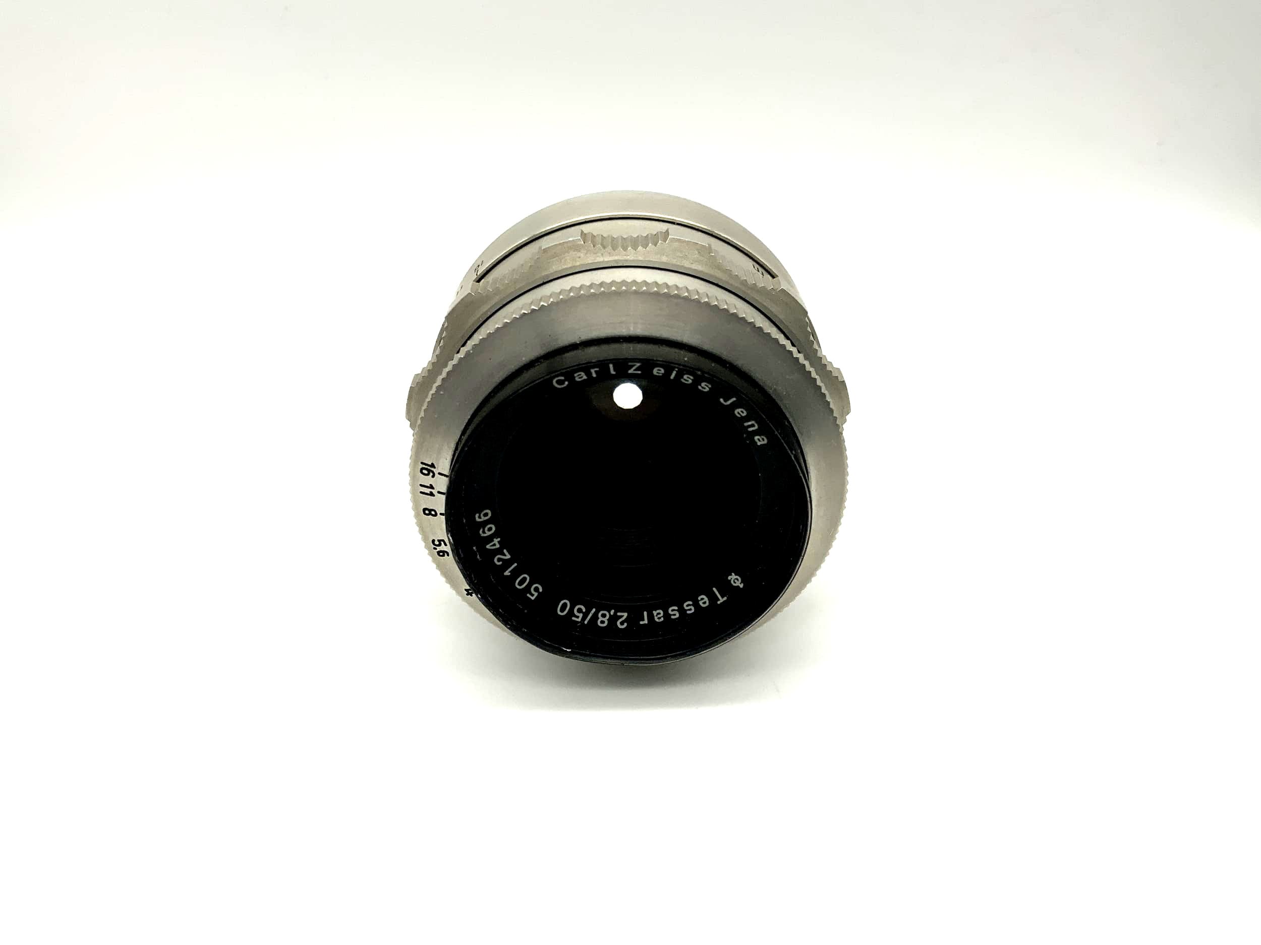 Carl Zeiss 50mm 1:2.8 Lens Q1 Tessar 12 Blades Camera Lens (Altix)