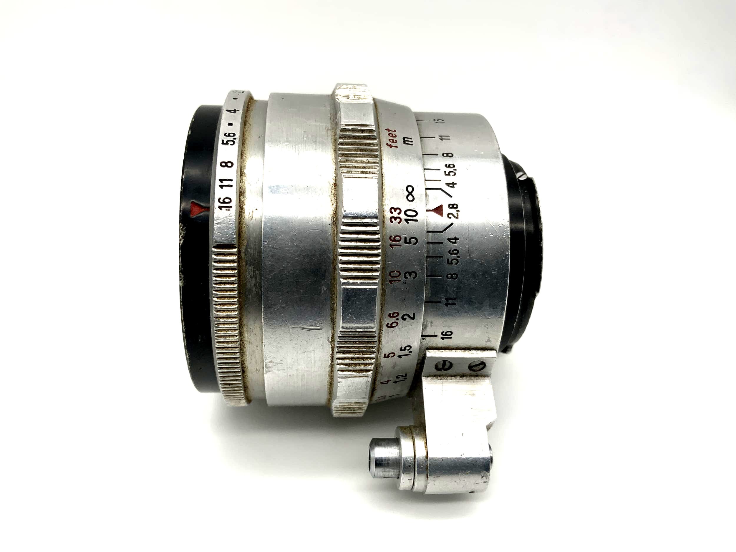 Carl Zeiss 35mm 1:2.8 Lens Flektogon Camera Lens (Exa)