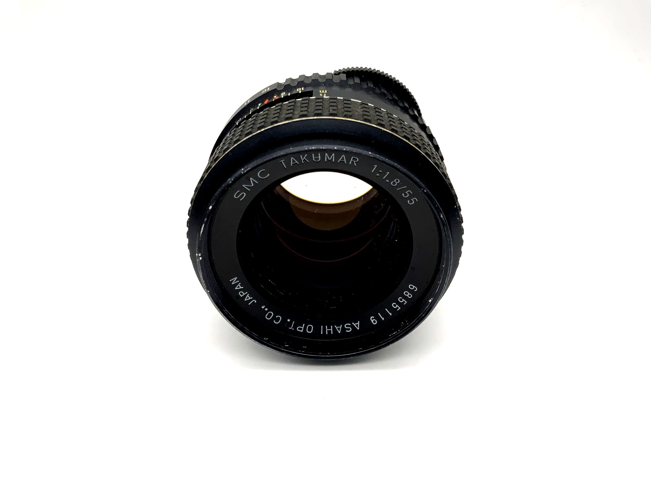 Asahi 55mm 1:1.8 Lens Takumar SMC Camera Lens (M42)