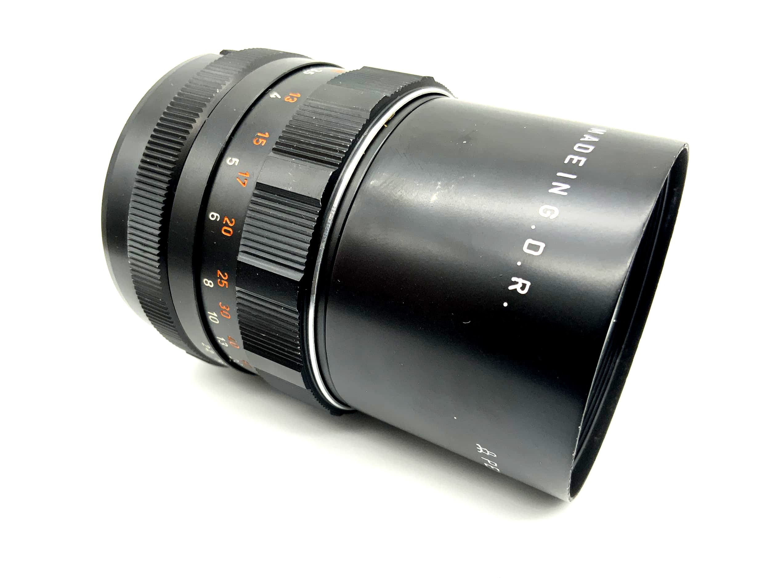 Pentacon 135mm 1:2.8 lens auto camera lens (M42)