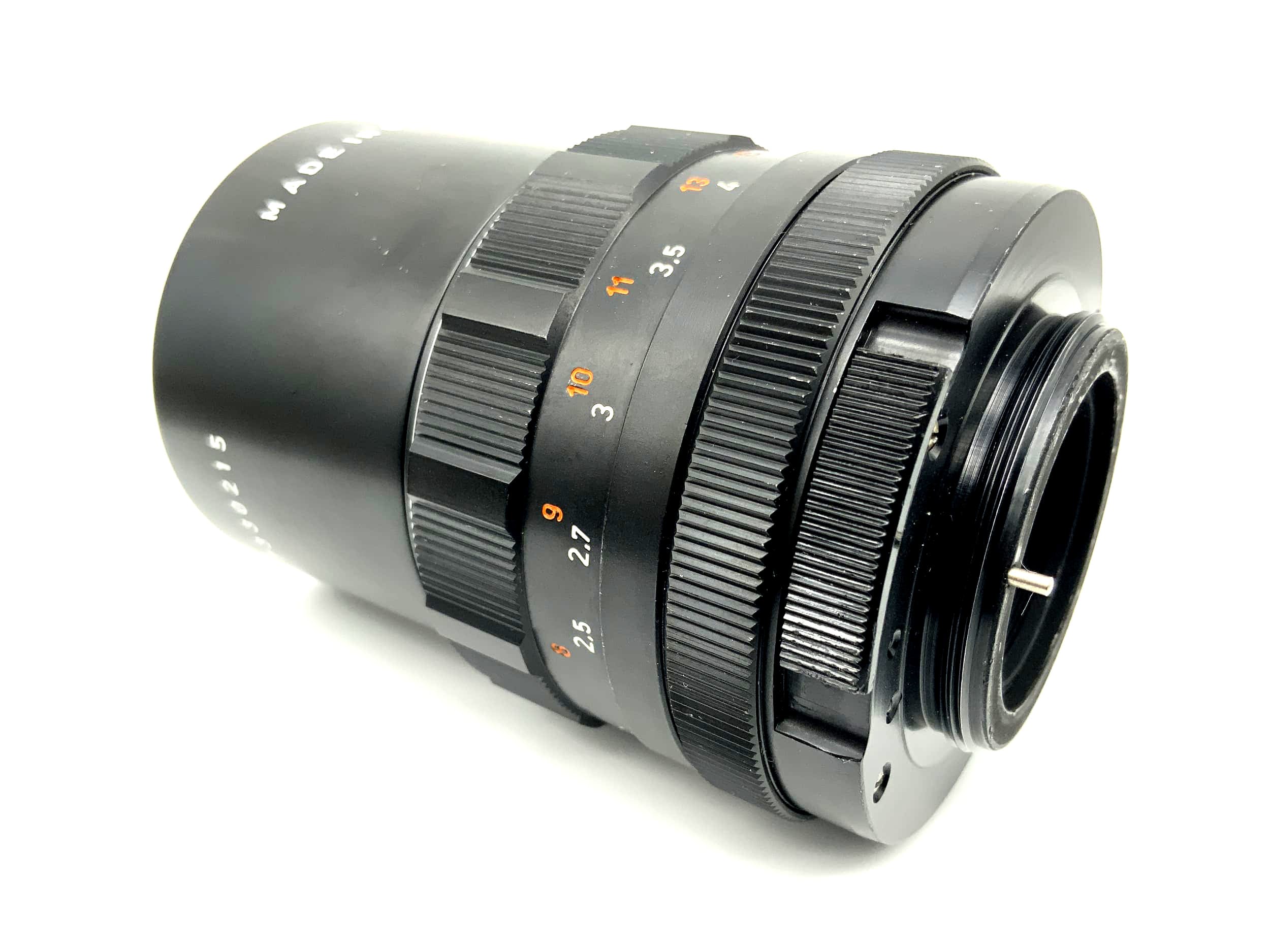 Pentacon 135mm 1:2.8 lens auto camera lens (M42)
