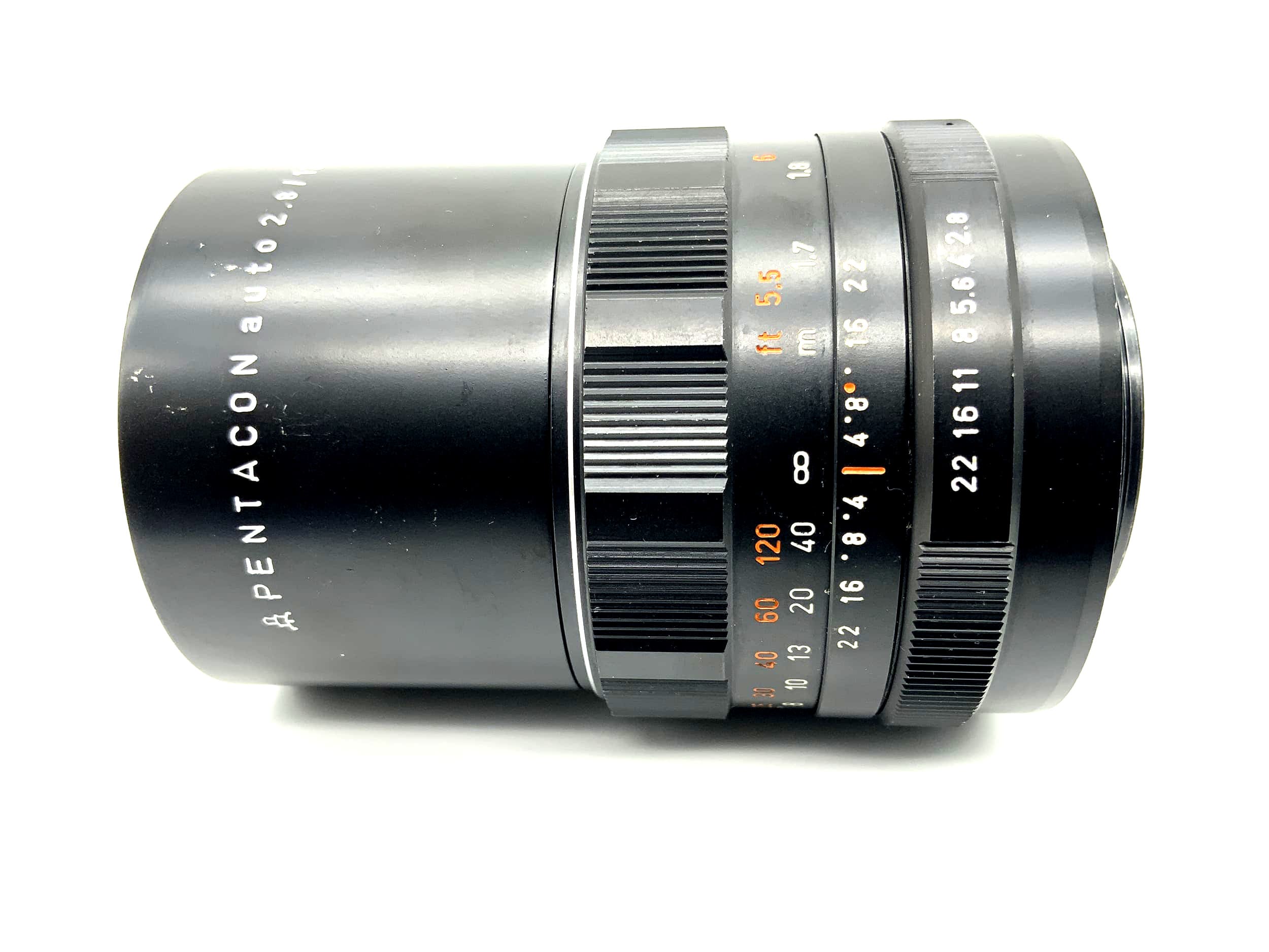 Pentacon 135mm 1:2.8 lens auto camera lens (M42)