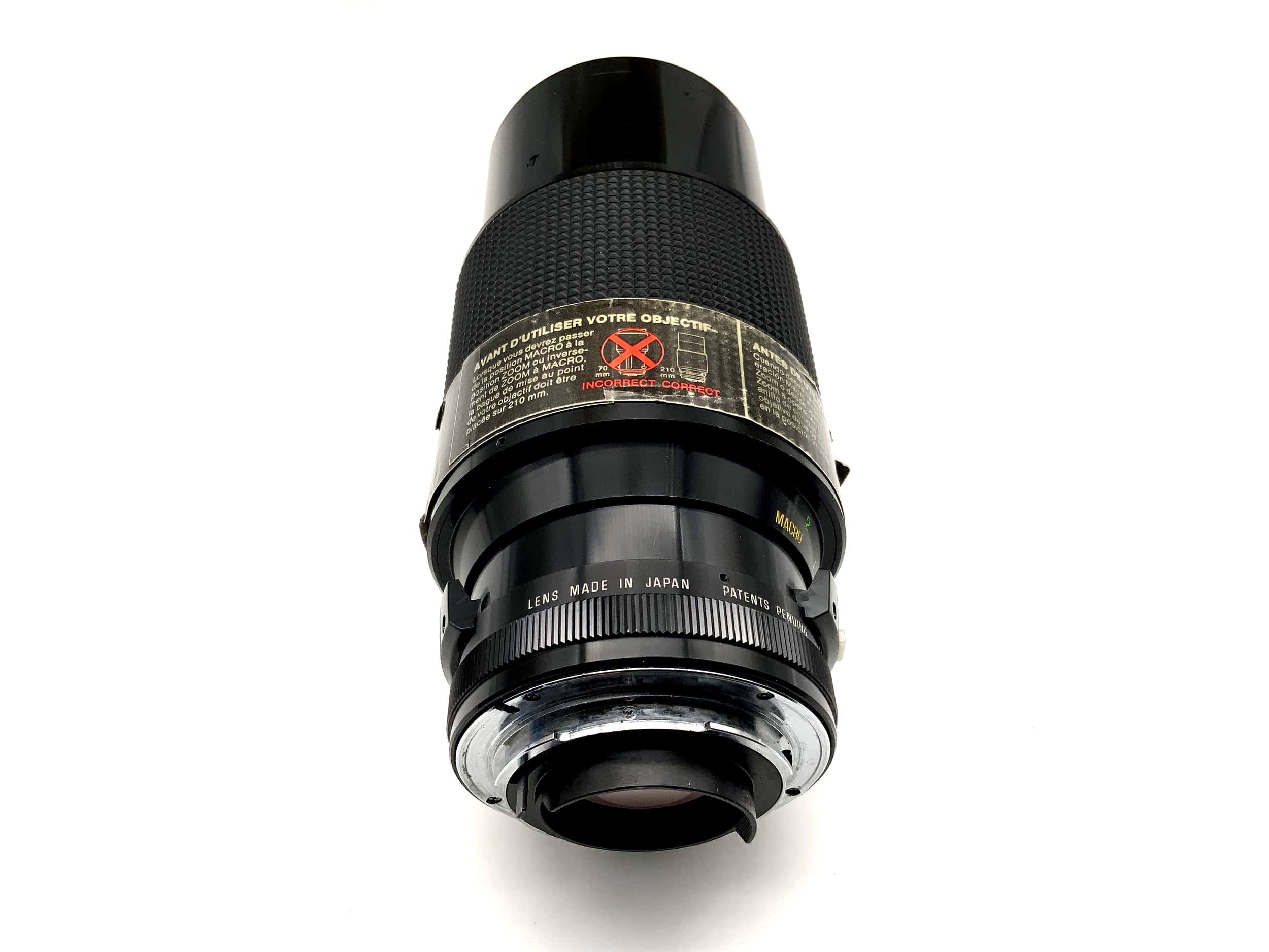 Vivitar 70-210mm 1:3.5 Lens Series 1 Macro Focusing Auto Zoom (Pentax K)