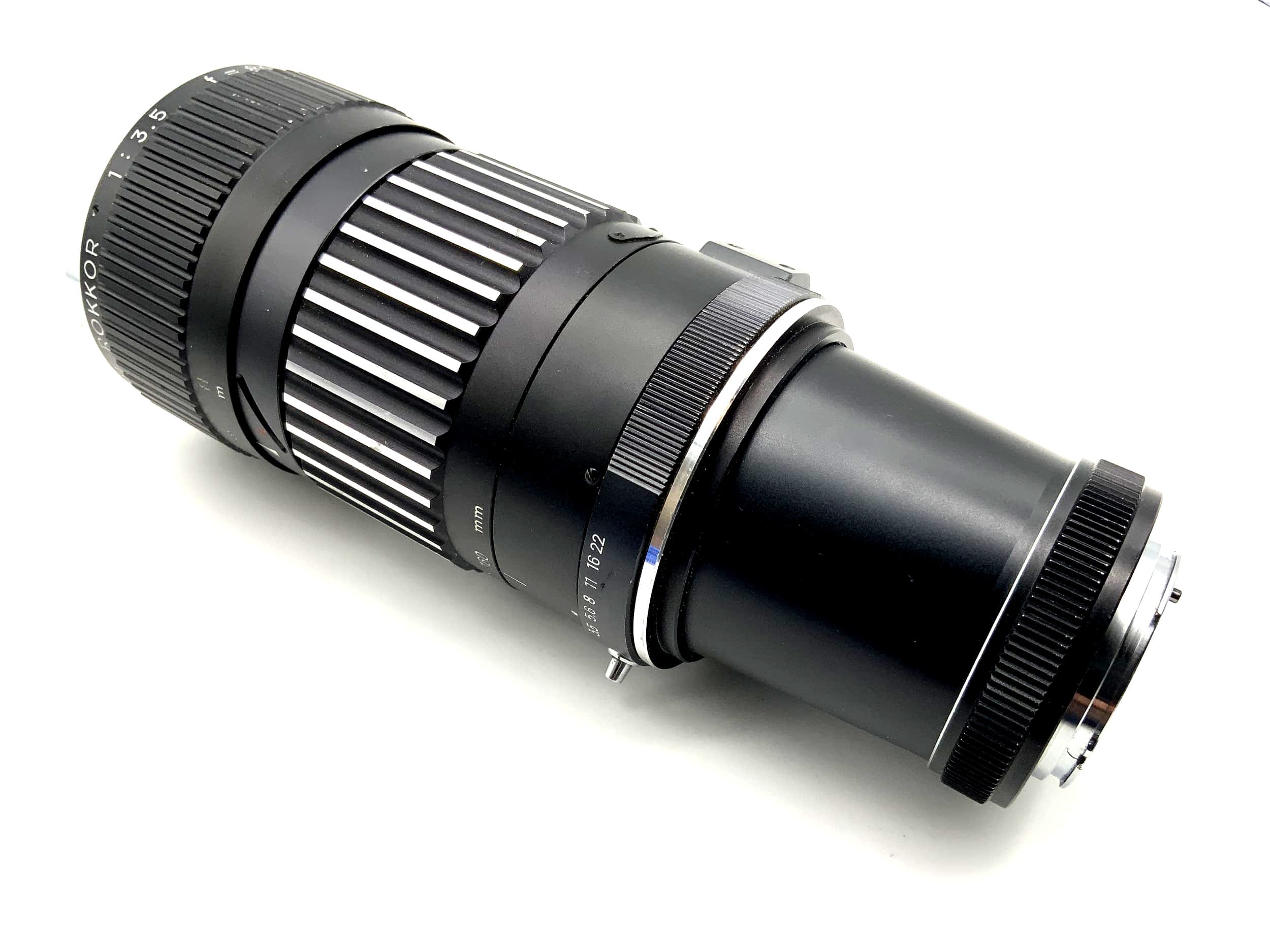 Minolta 80-160mm 1:3.5 Lens Auto Zoom Rokkor Camera Lens (Minolta MD) Mushroom!