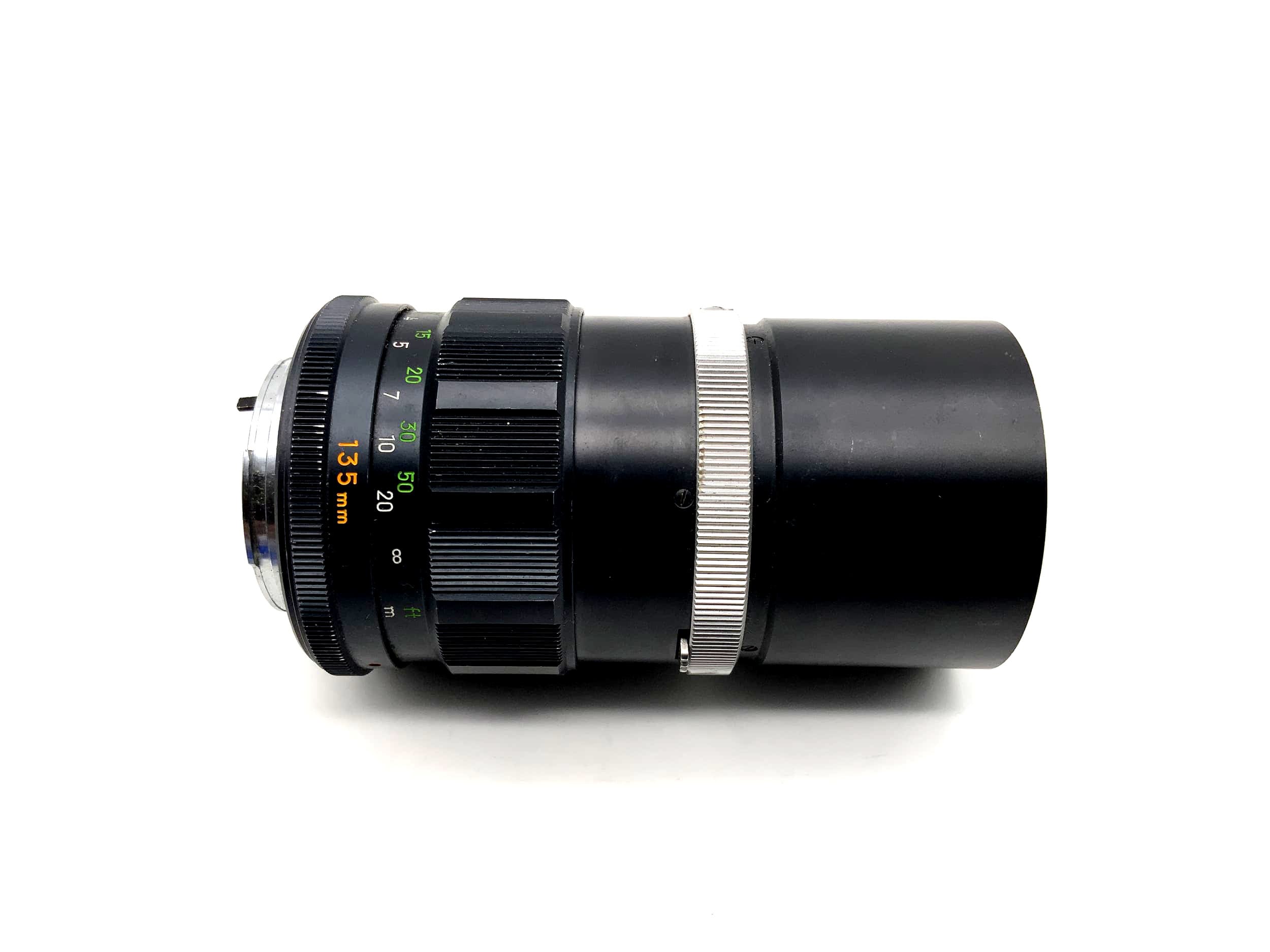 Minolta 135mm 1:2.8 Lens MC Tele Rokkor-PF Camera Lens (Minolta MD) Mushroom!