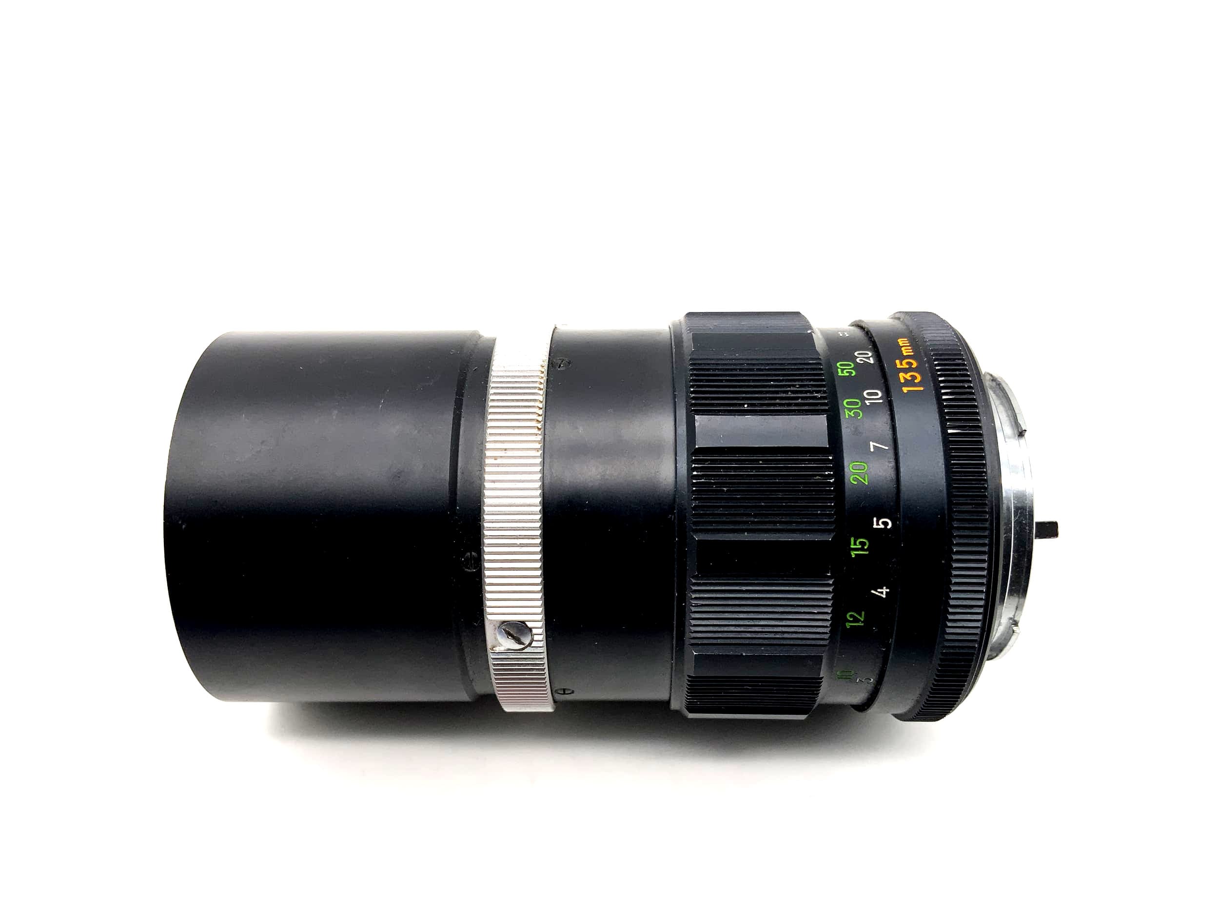 Minolta 135mm 1:2.8 Lens MC Tele Rokkor-PF Camera Lens (Minolta MD) Mushroom!